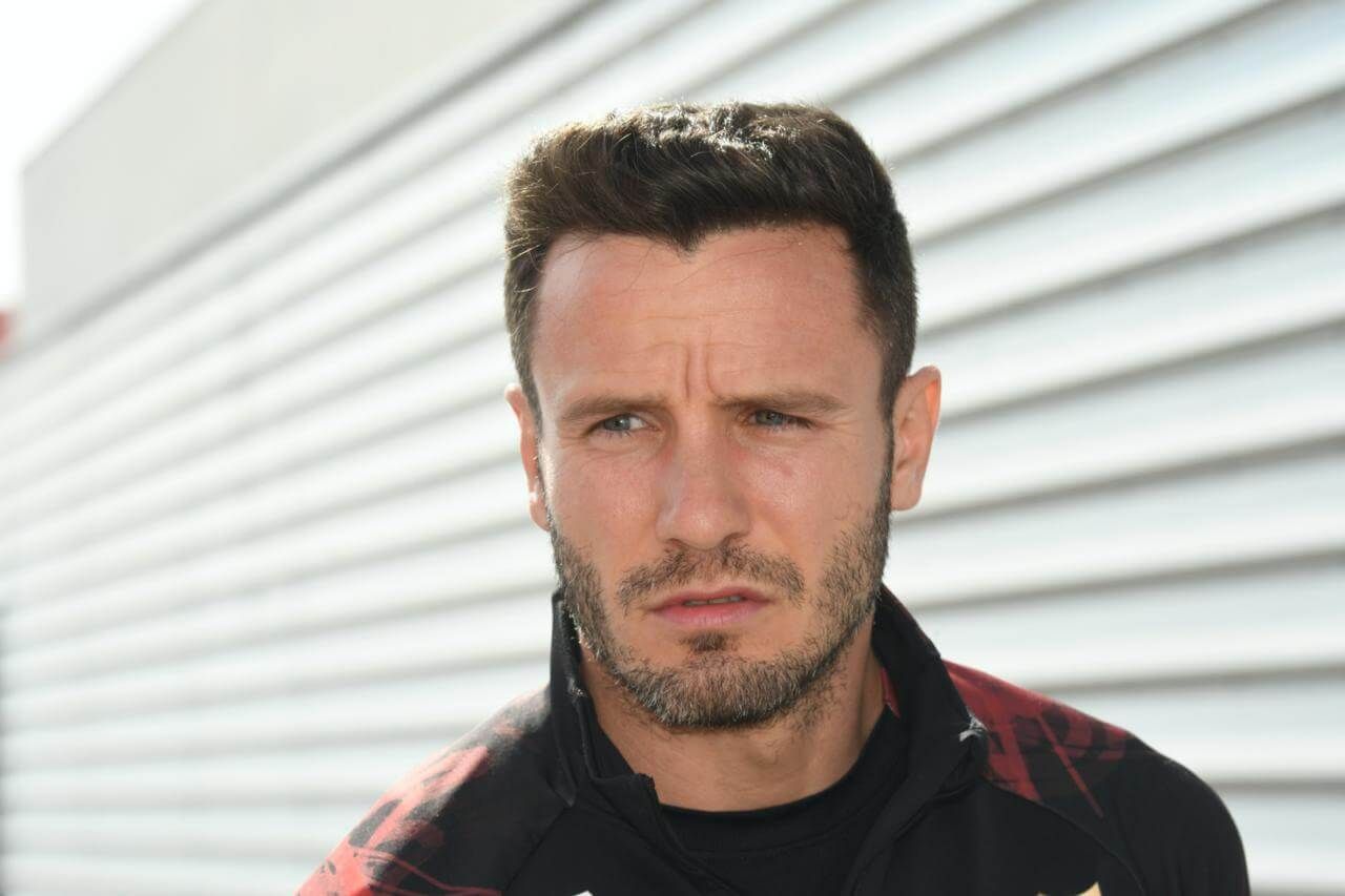 Saúl Ñíguez, durante su entrevista con ElDesmarque.