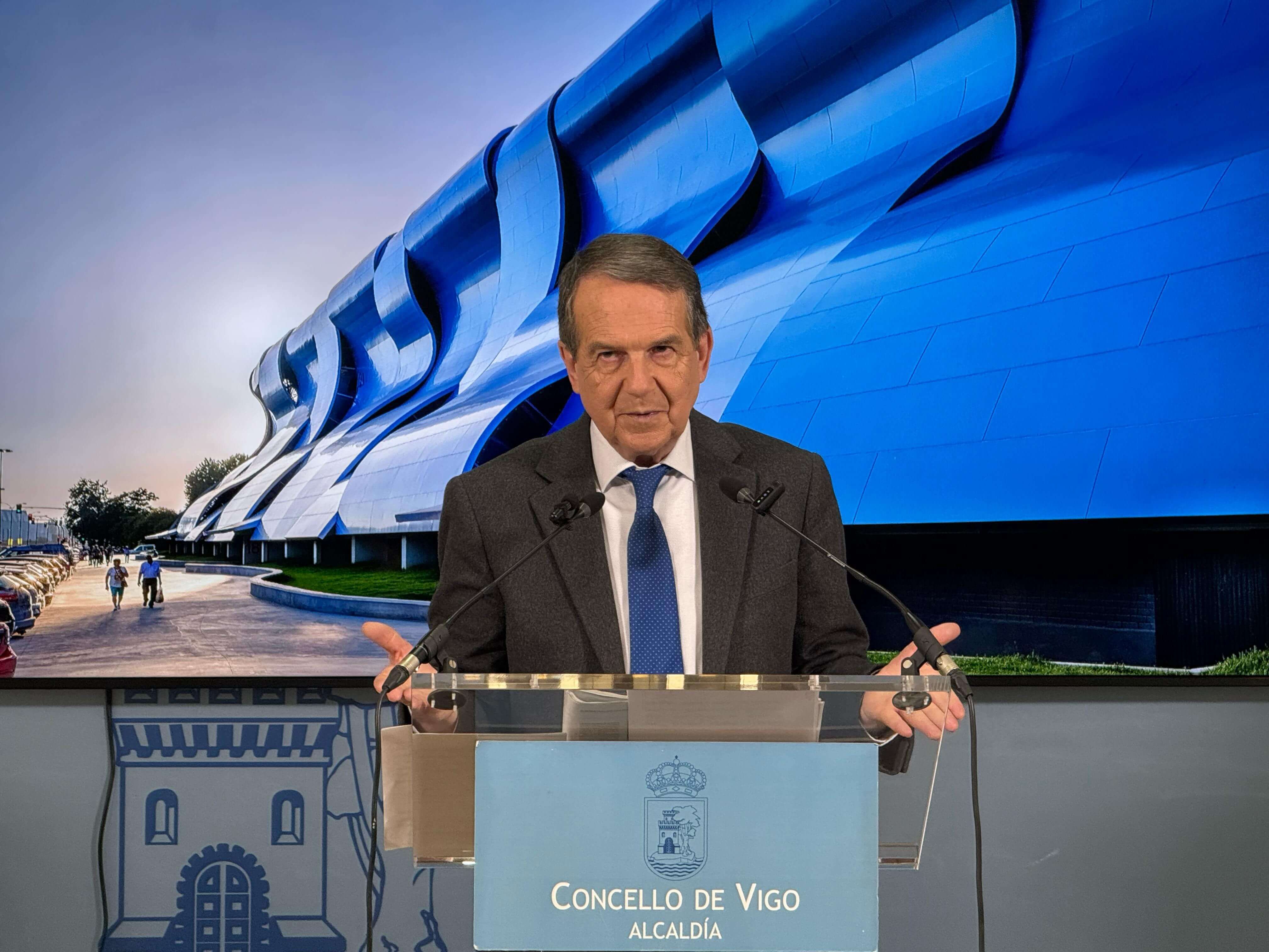  Abel Caballero, alcalde de Vigo.