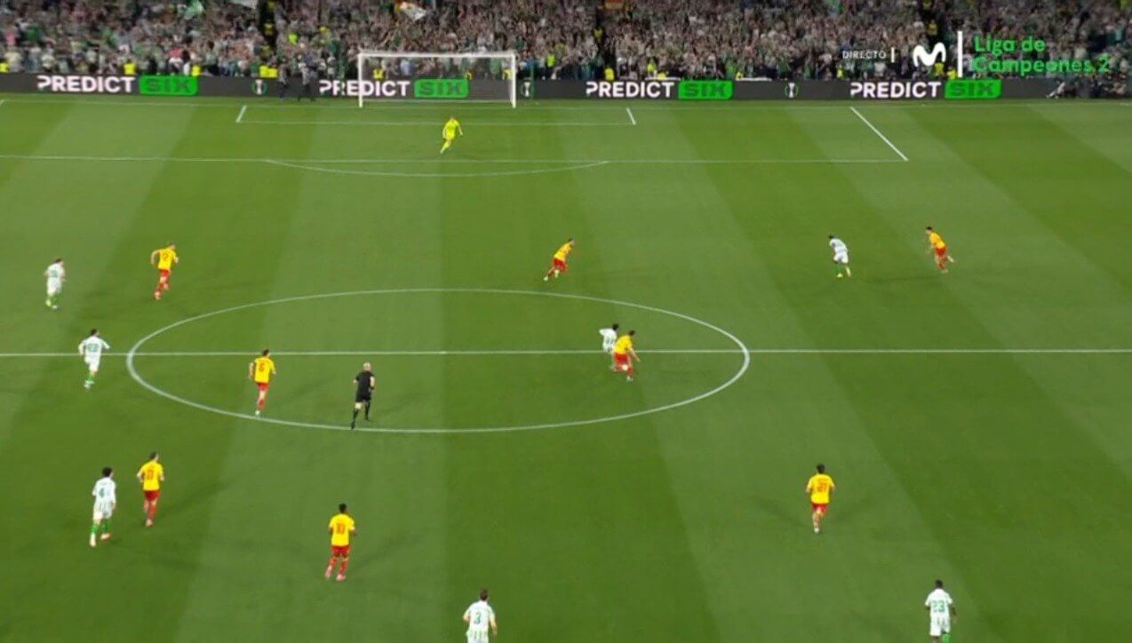  La asistencia de Pablo Fornals a Bakambu ante el Jagiellonia.