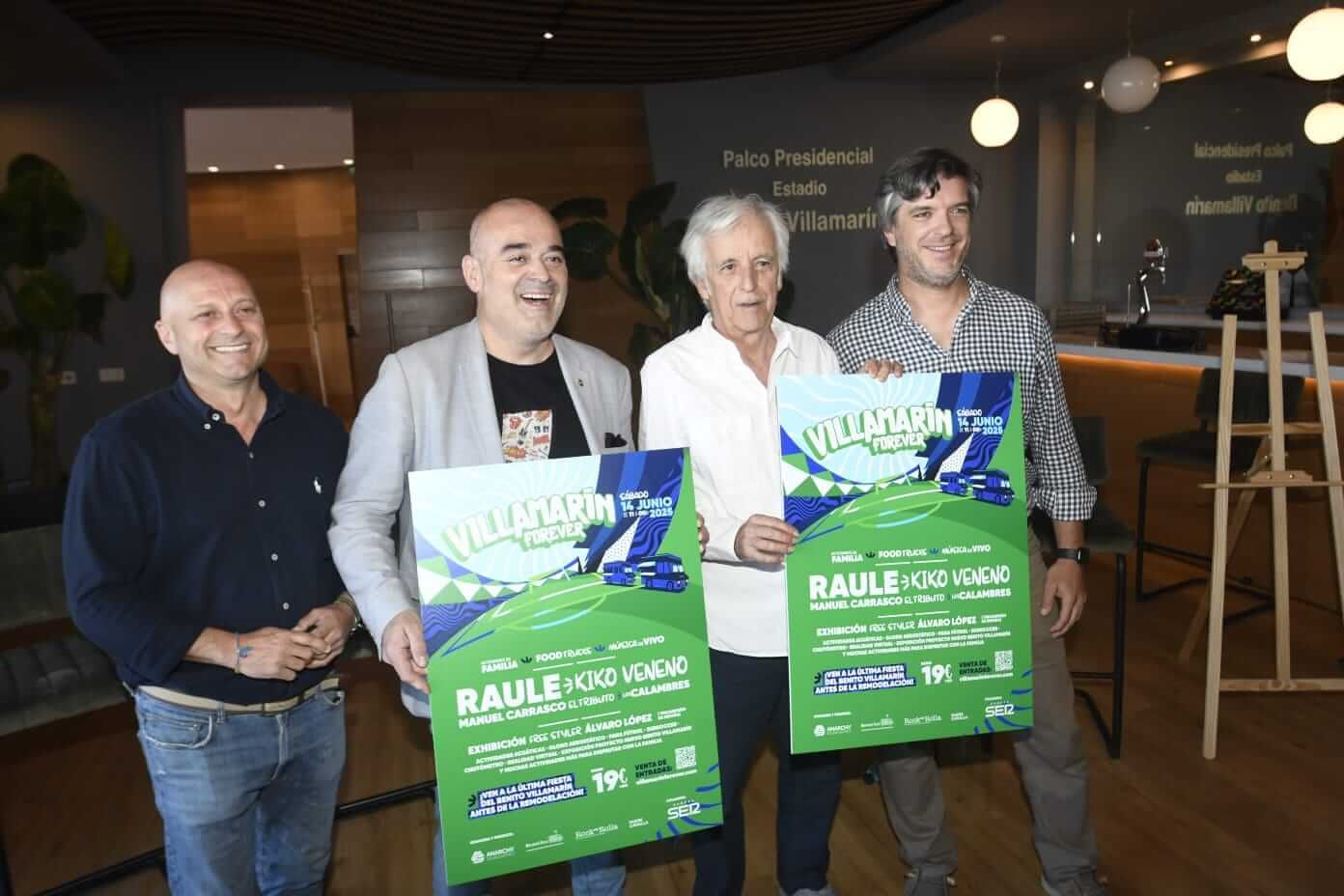  Presentación del cartel de la Fiesta de Despedida del Villamarín