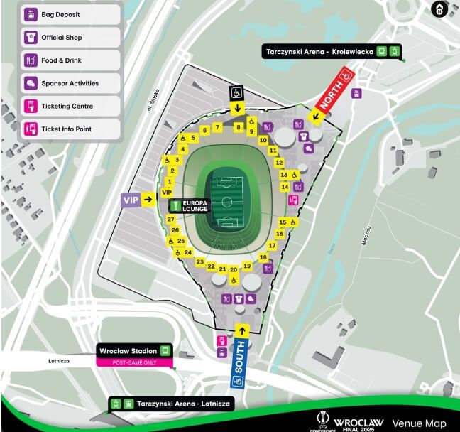  Todo lo que necesitas saber sobre el estadio.