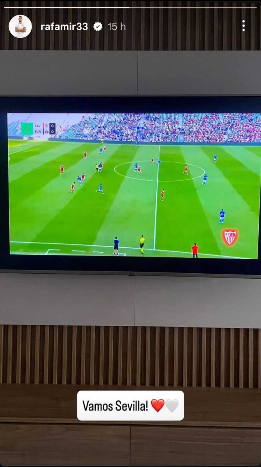  La respuesta de Rafa Mir tras ser uno de los descartes para Faro.