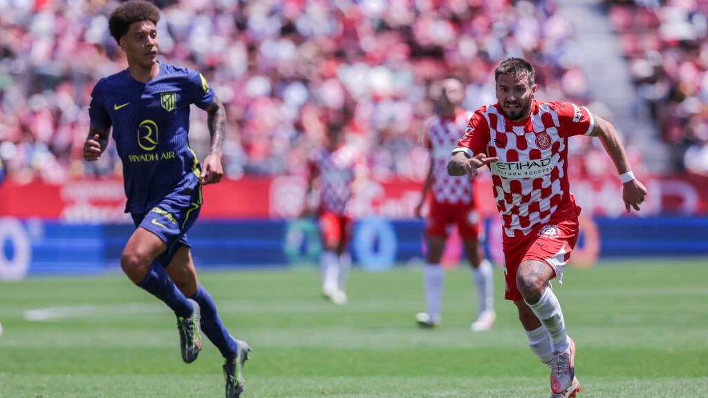 Witsel y Portu en el Girona-Atlético de Madrid (Fuente: Europa Press)