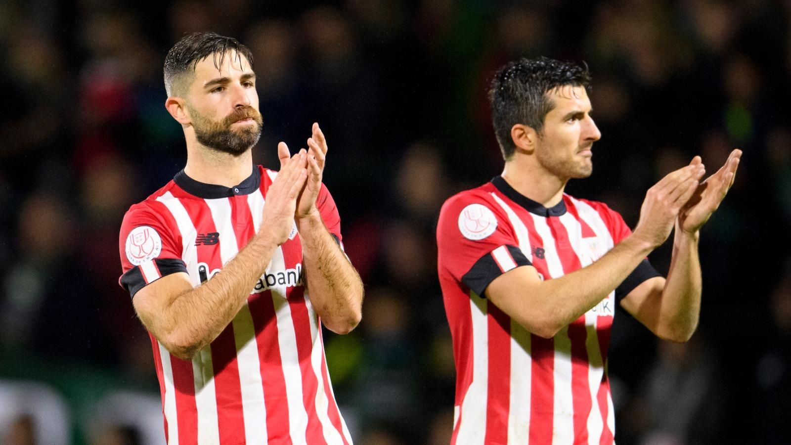  Yeray Álvarez y Dani Vivian, pareja de centrales en Copa ante el Sestao River.