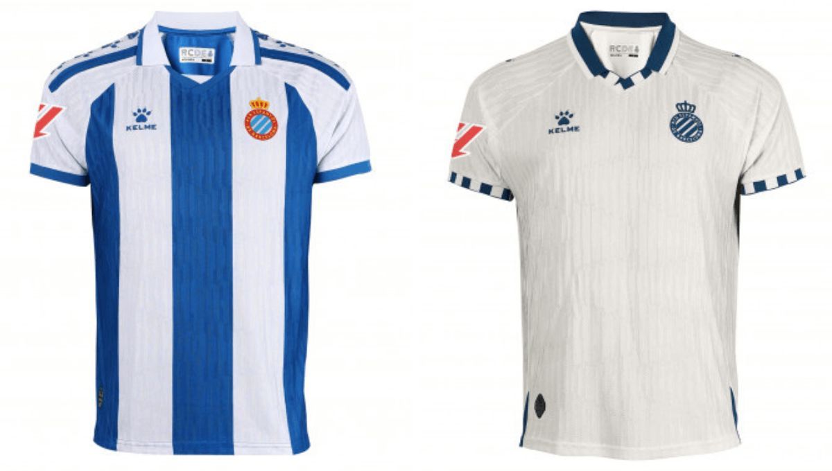  Las camisetas del Espanyol 2025/2026.
