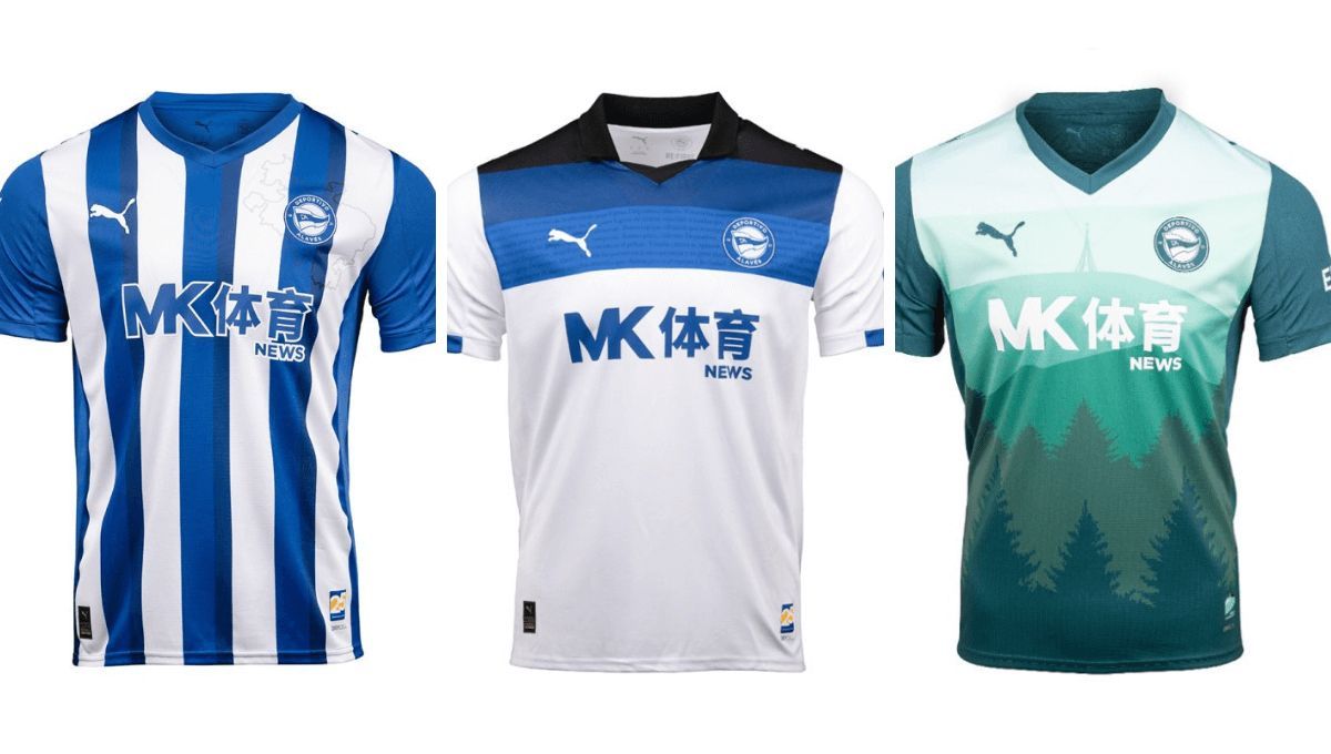  Las camisetas del Alavés 2025/2026.