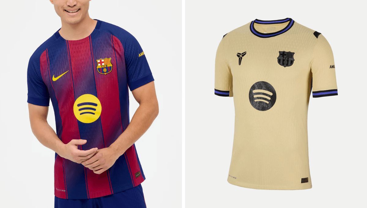  Las camisetas del FC Barcelona 2025/2026.