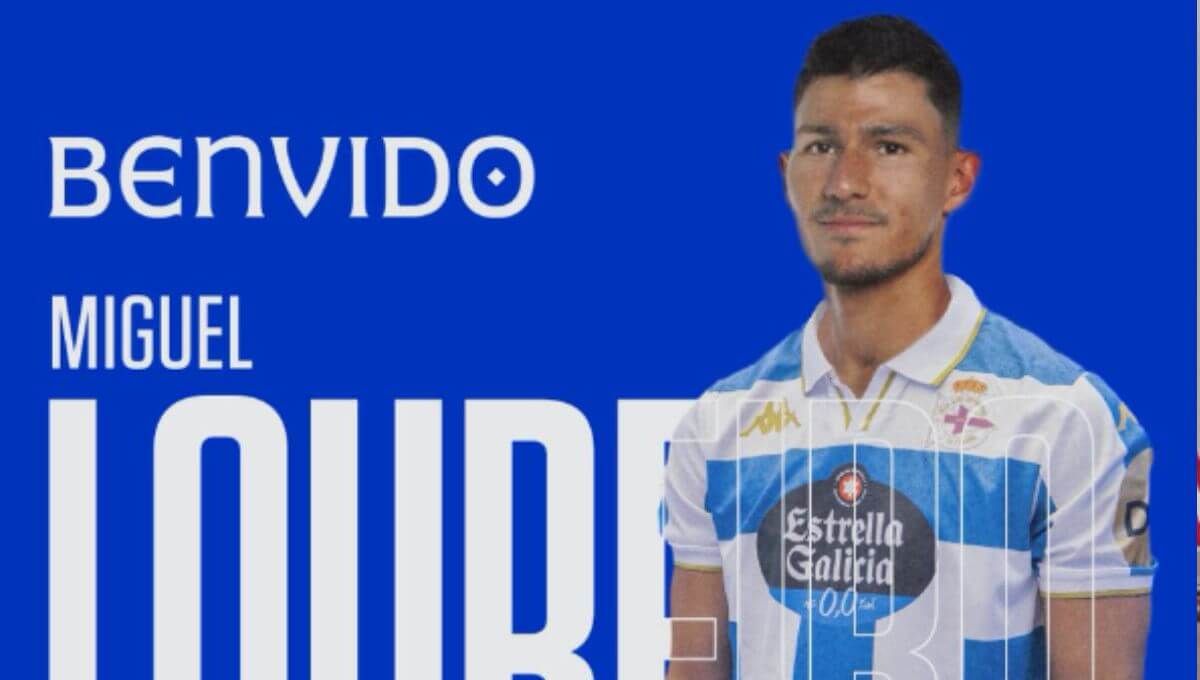 El Dépor hace oficial el fichaje de Miguel Loureiro (FOTO: Dépor).