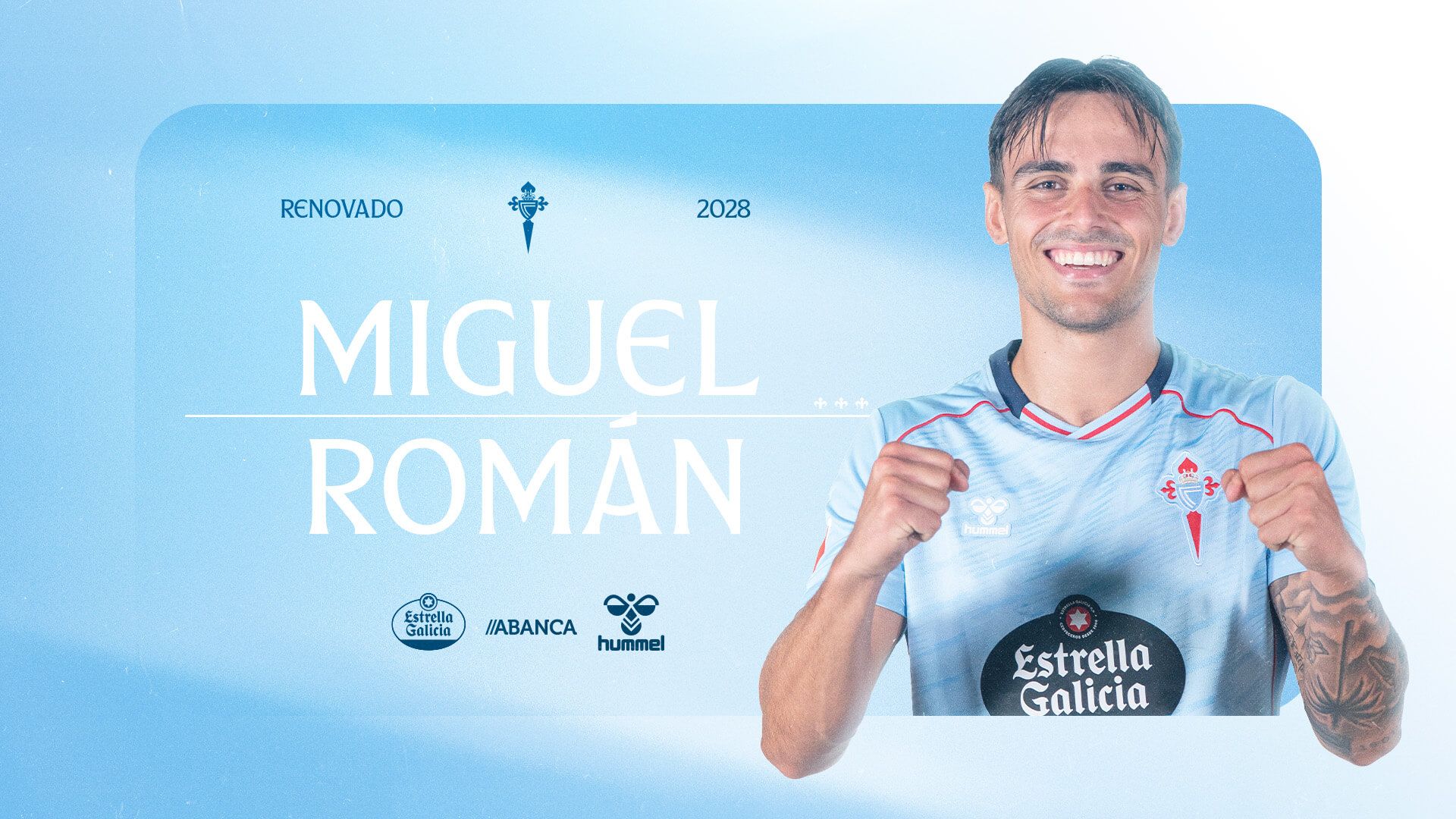  Miguel Román, uno de los nuevos dorsales del primer equipo.