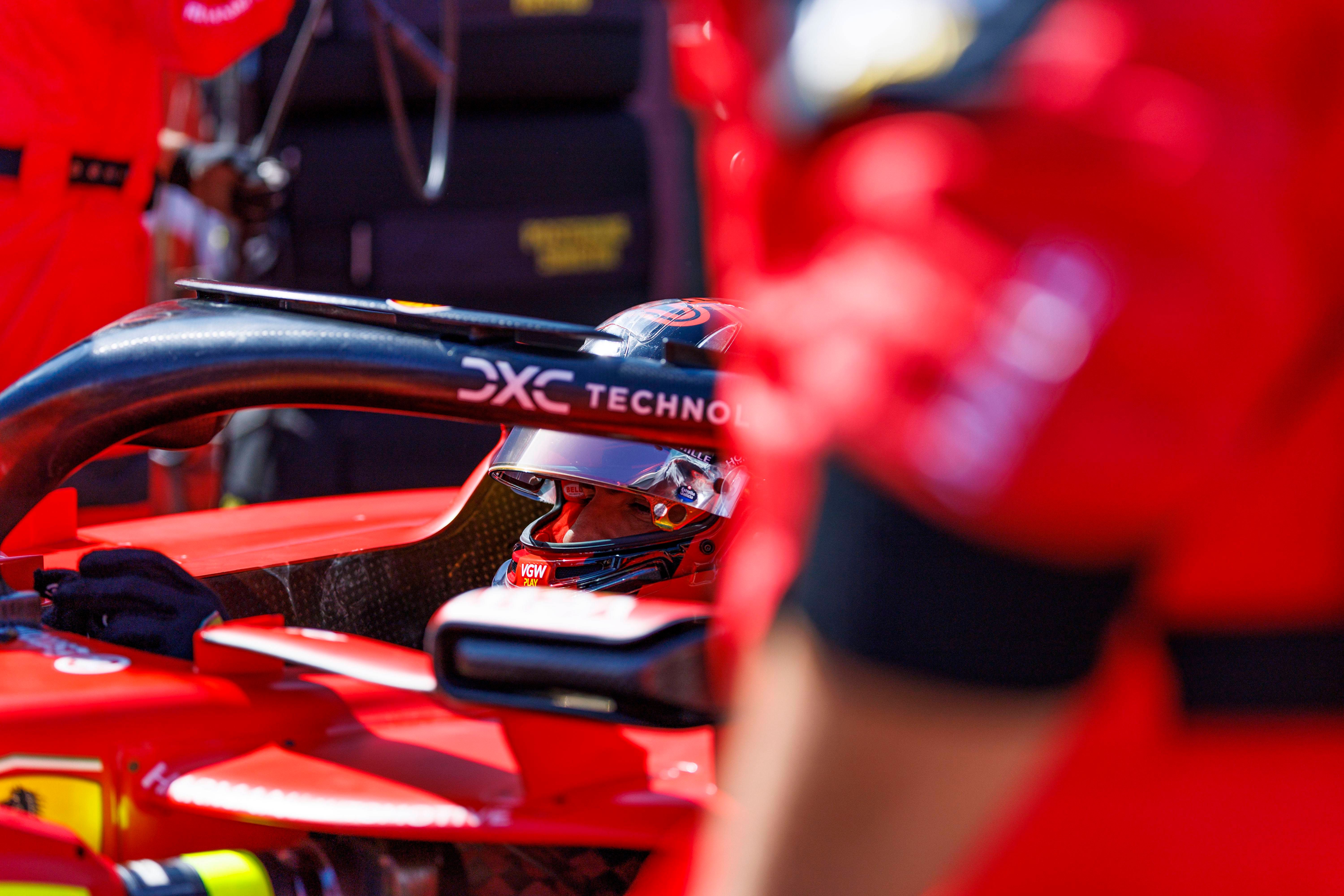 Carlos Sainz, durante un Gran Premio este 2023.