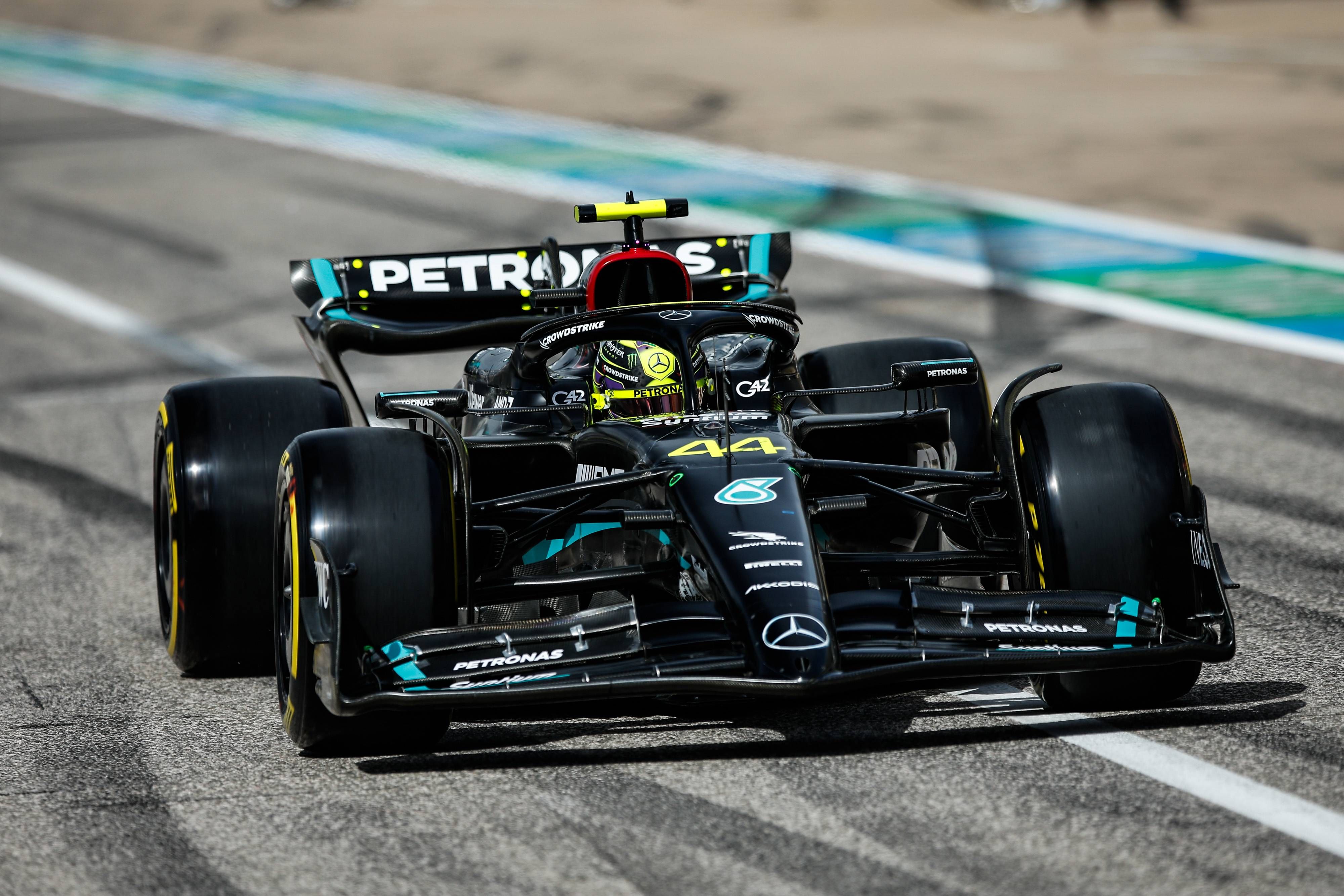  Lewis Hamilton, en el GP de Las Américas.