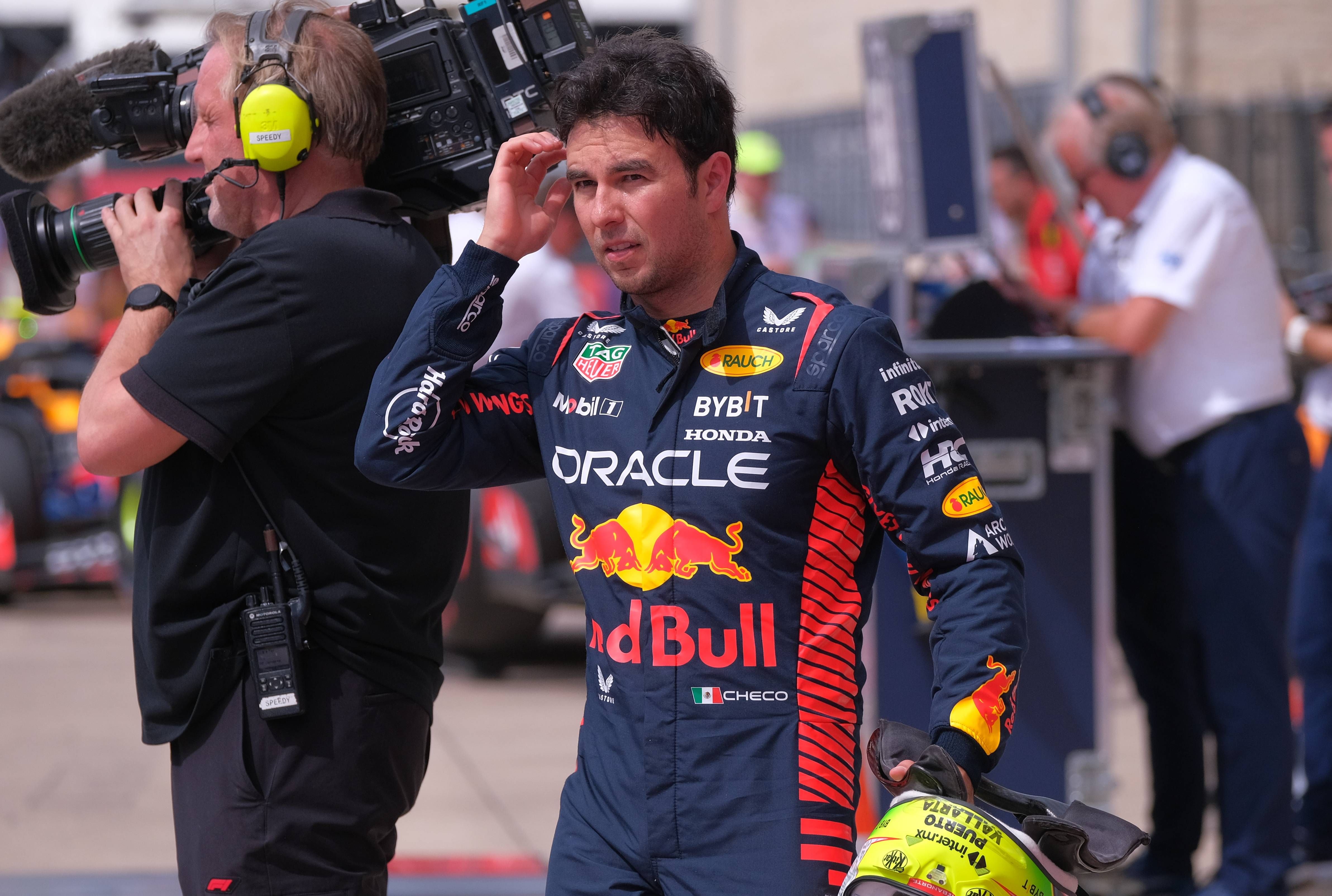  Sergio Pérez, en el GP de Las Américas.