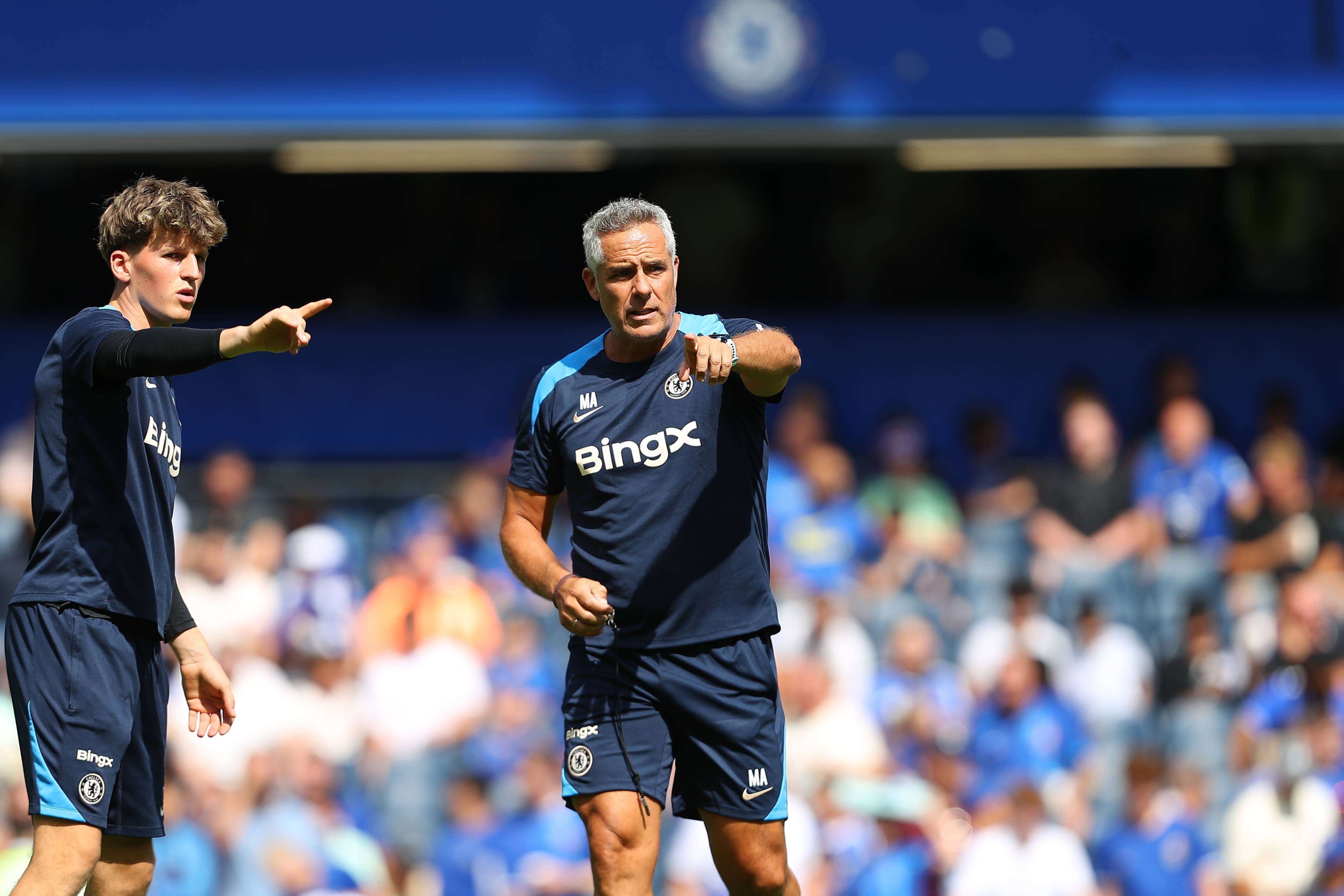 Marcos Álvarez con el Chelsea en la Premier League (Cordon Press)