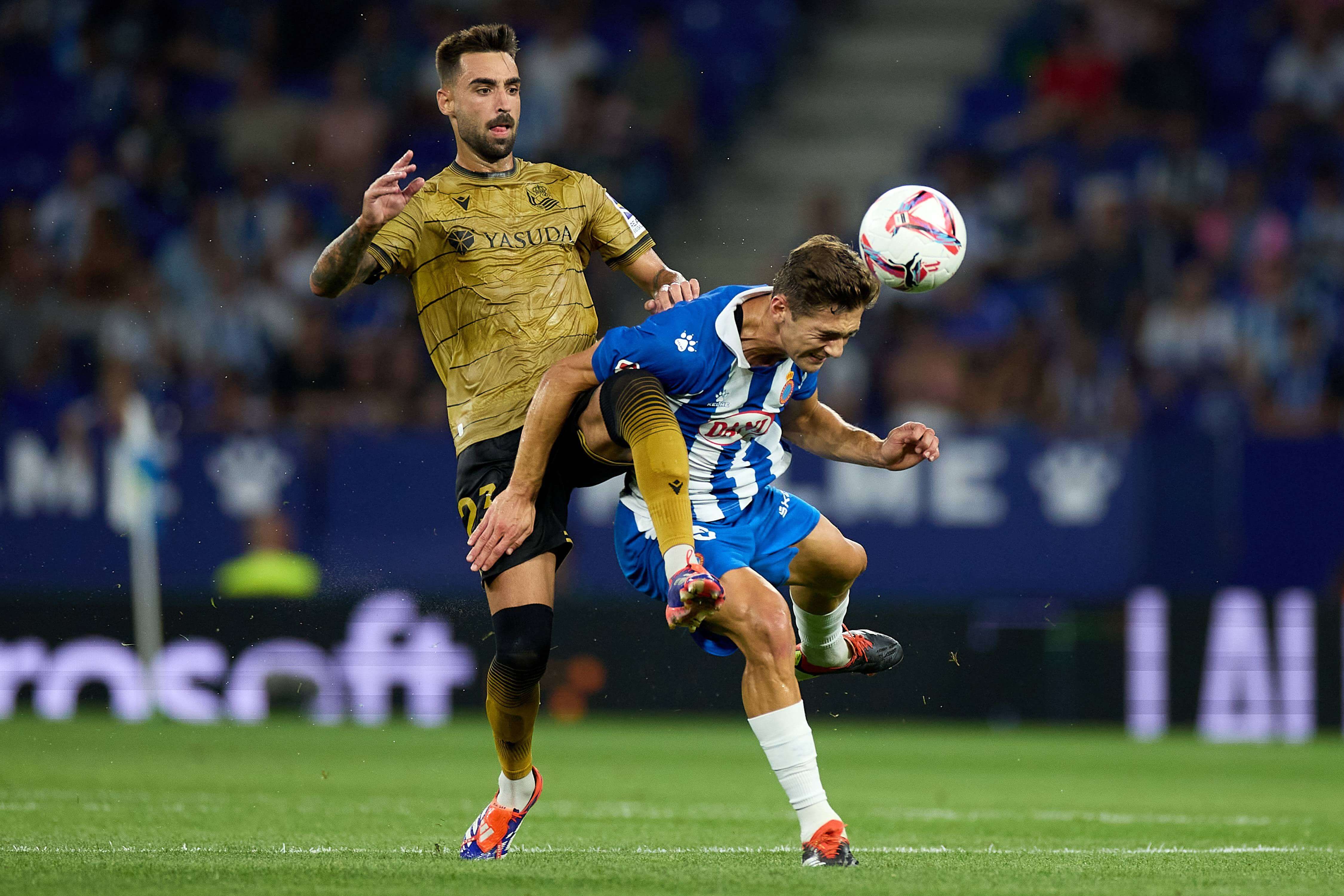 Gragera, en un partido del Espanyol (FOTO: Cordón Press).