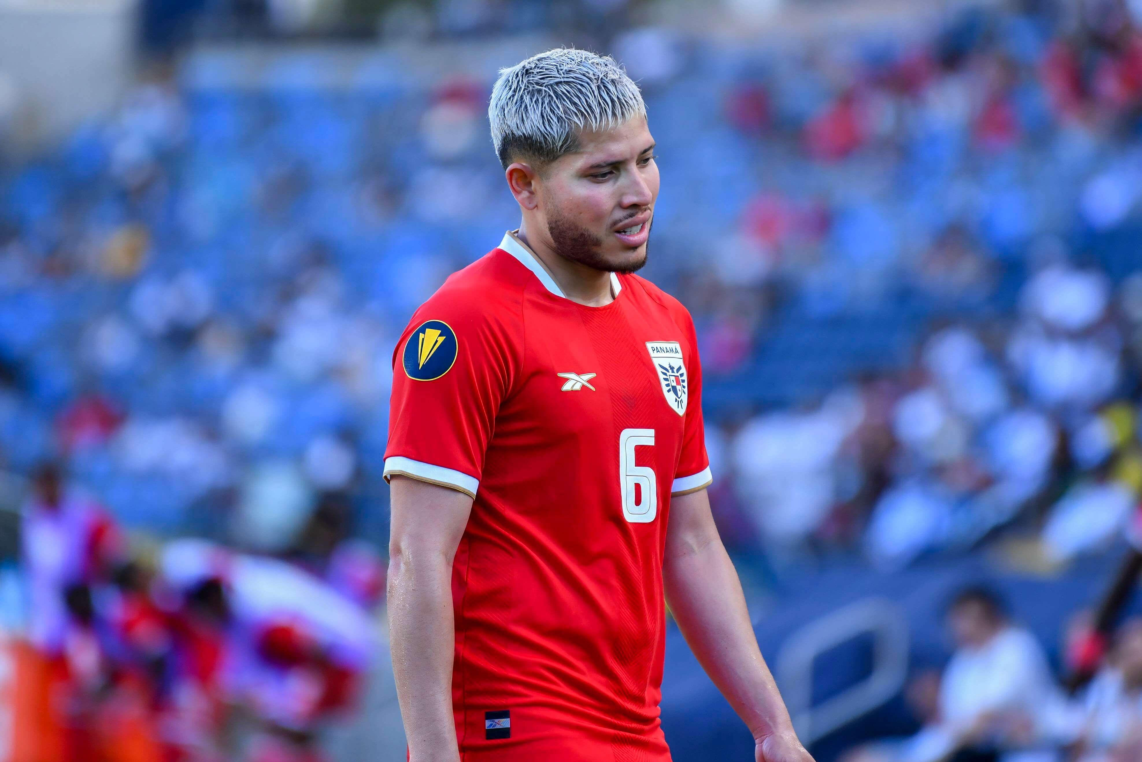 Cristian Martínez, en un partido de Panamá (FOTO: Cordón Press).
