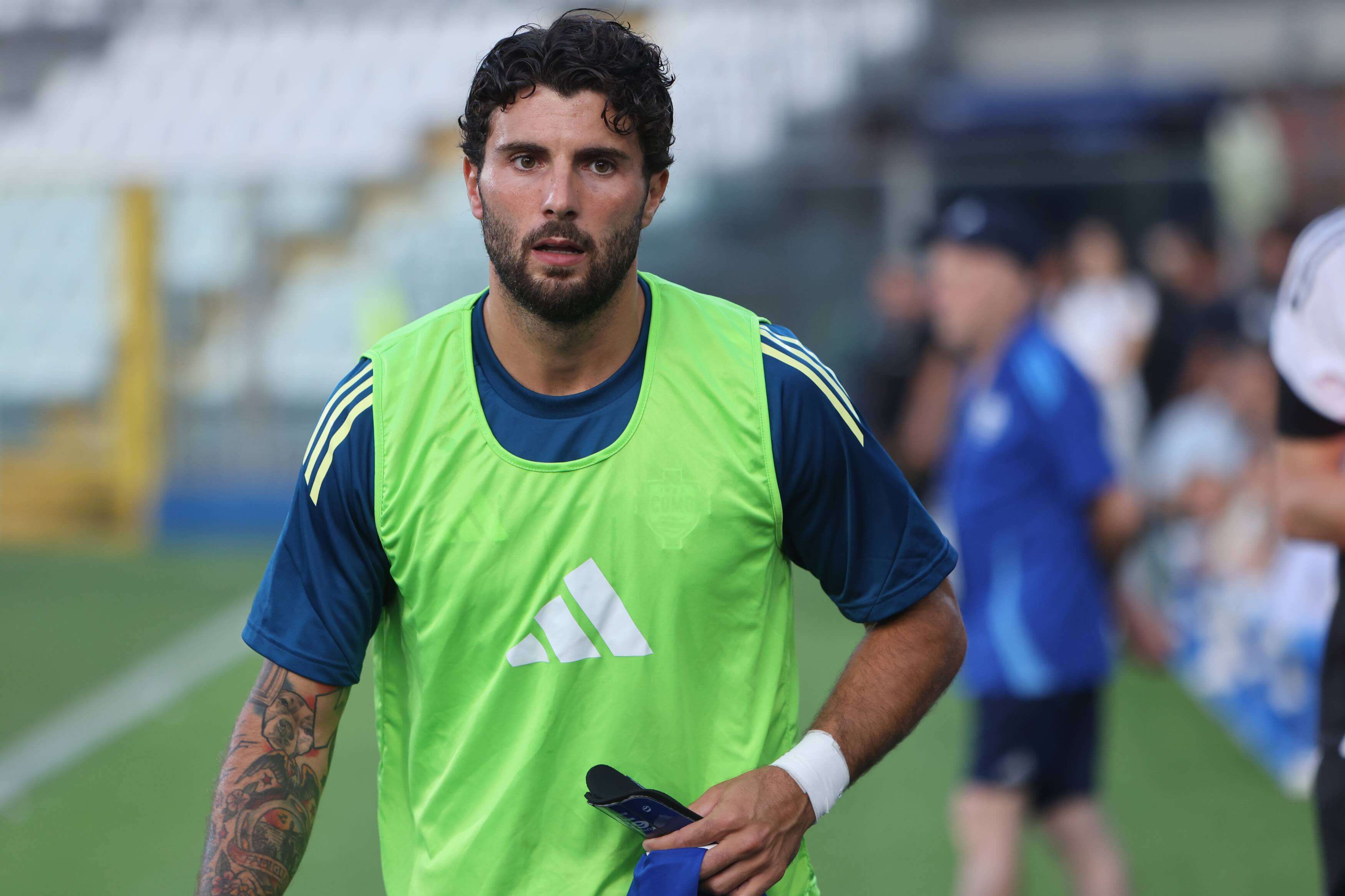 Cutrone, con el Como (Foto: Cordon Press).