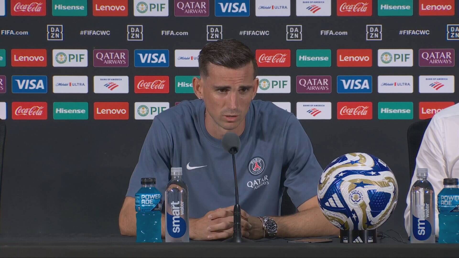  Fabián Ruiz, en rueda de prensa