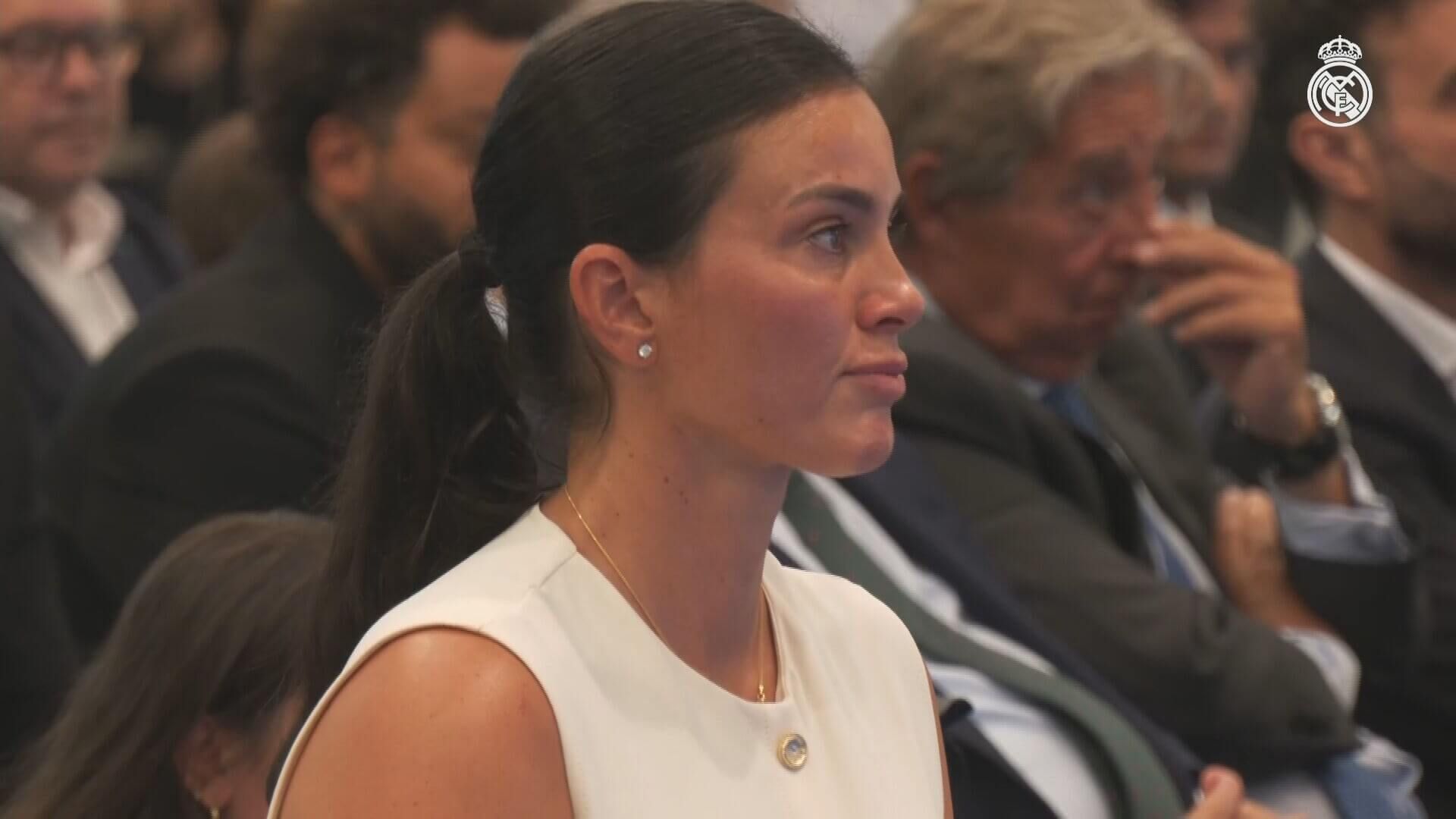 La emoción de Maca, la esposa de Lucas Vázquez (ElDesmarque)