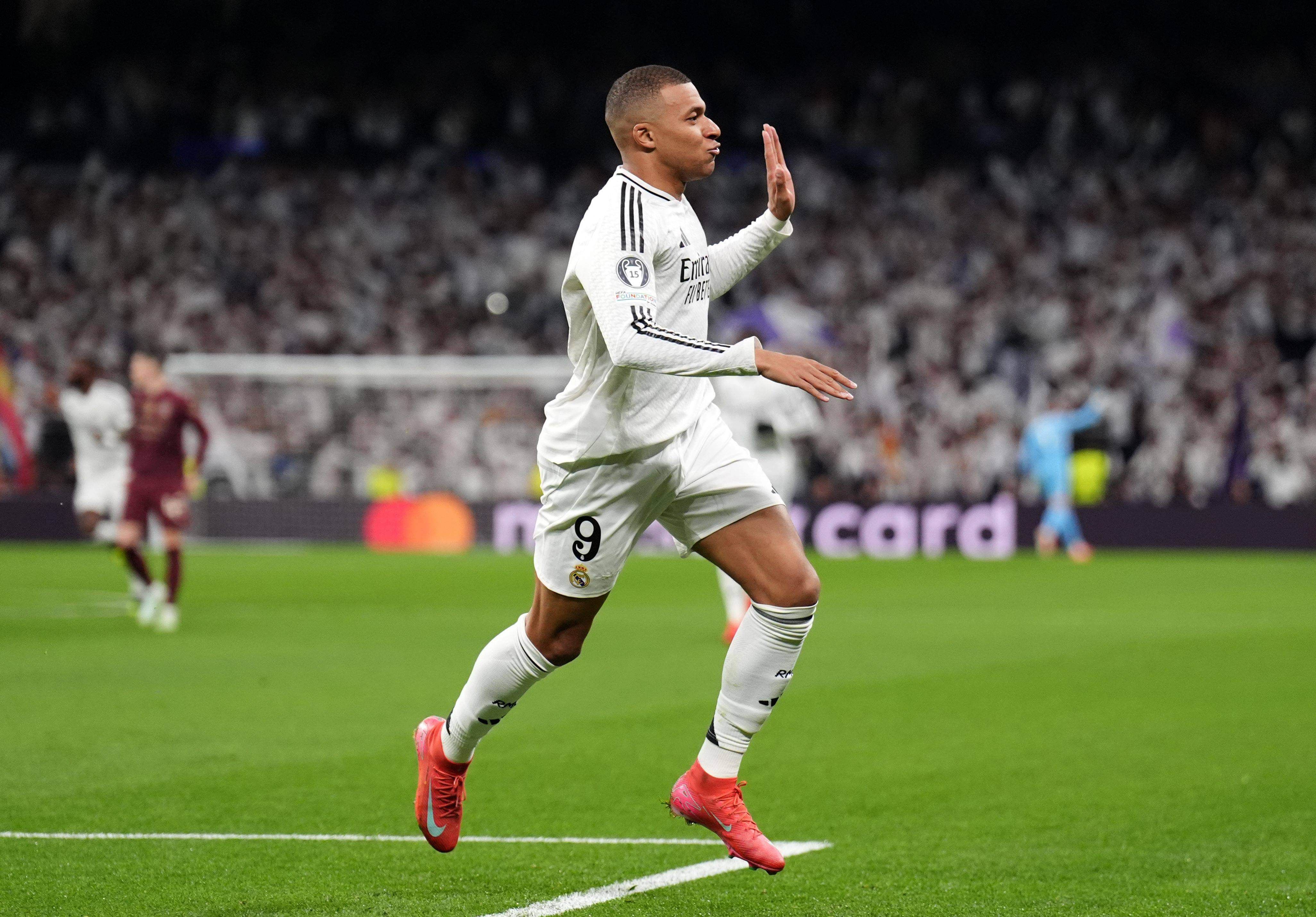  Kylian Mbappé, en el partido ante el Manchester City (Cordon Press)