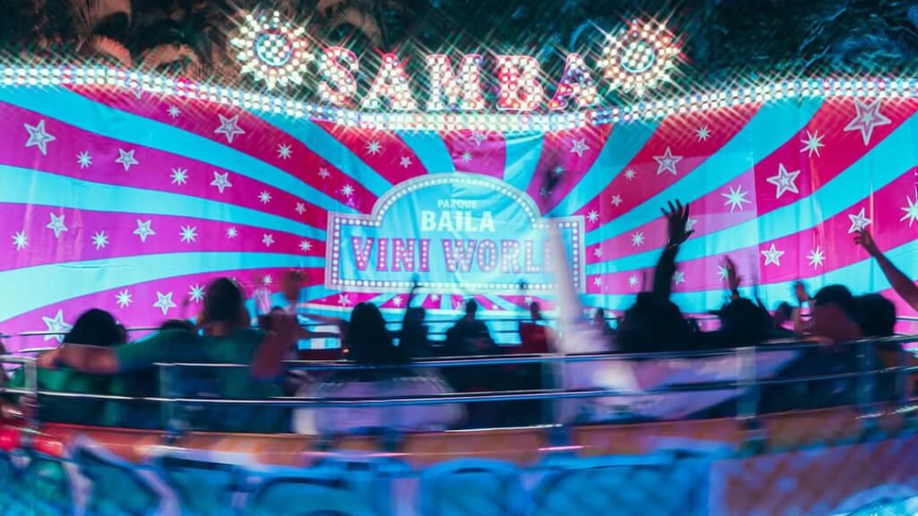 Una de las atracciones del cumpleaños de Vinicius (Instagram: @vinijr)