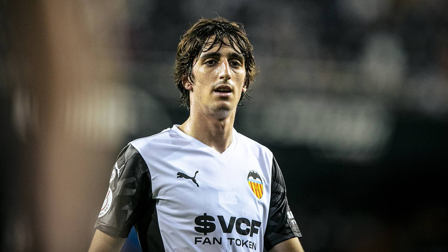 Bryan Gil, ante el Cádiz CF en su debut.