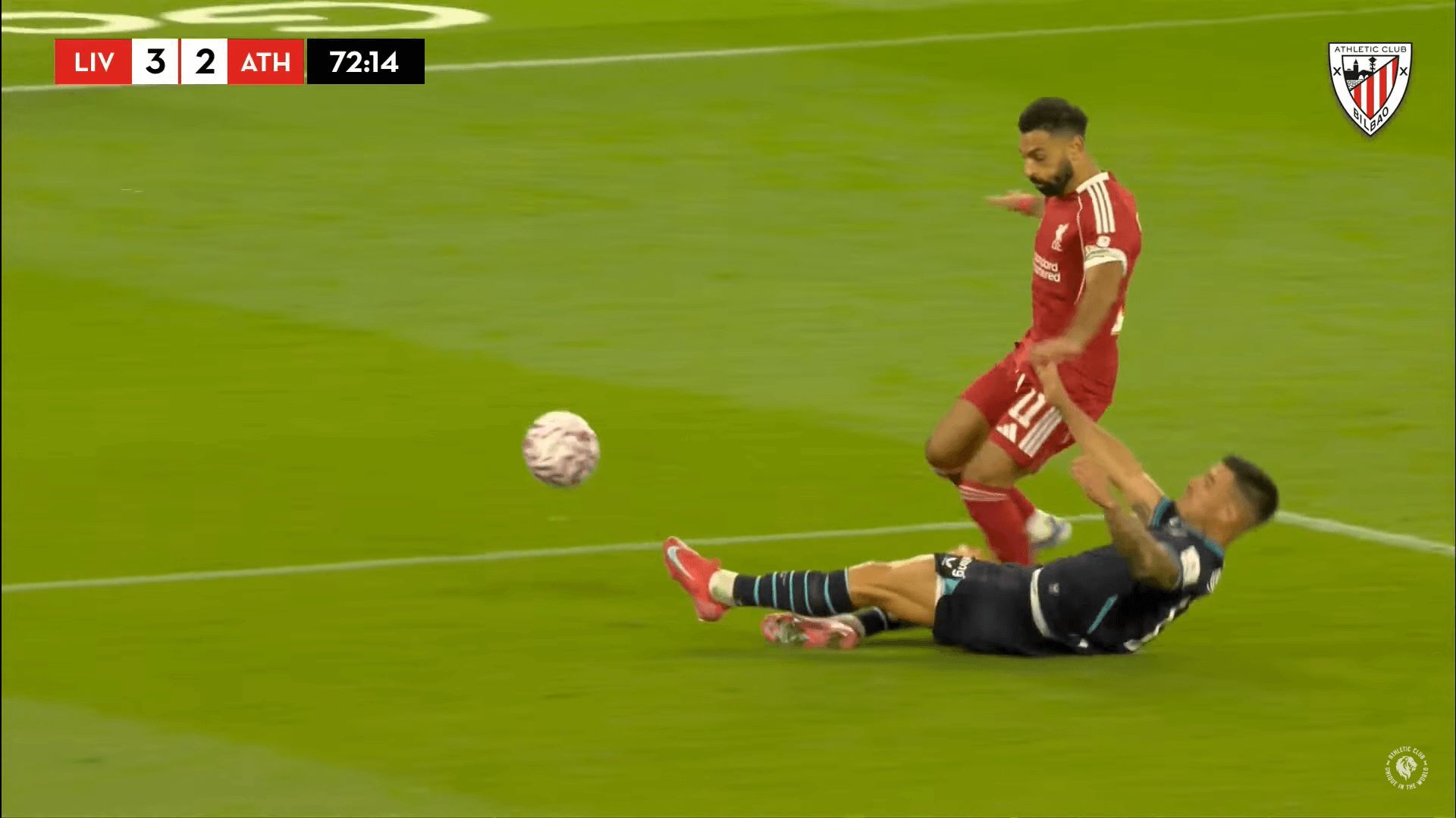  Yuri, en el partido ante el Liverpool.