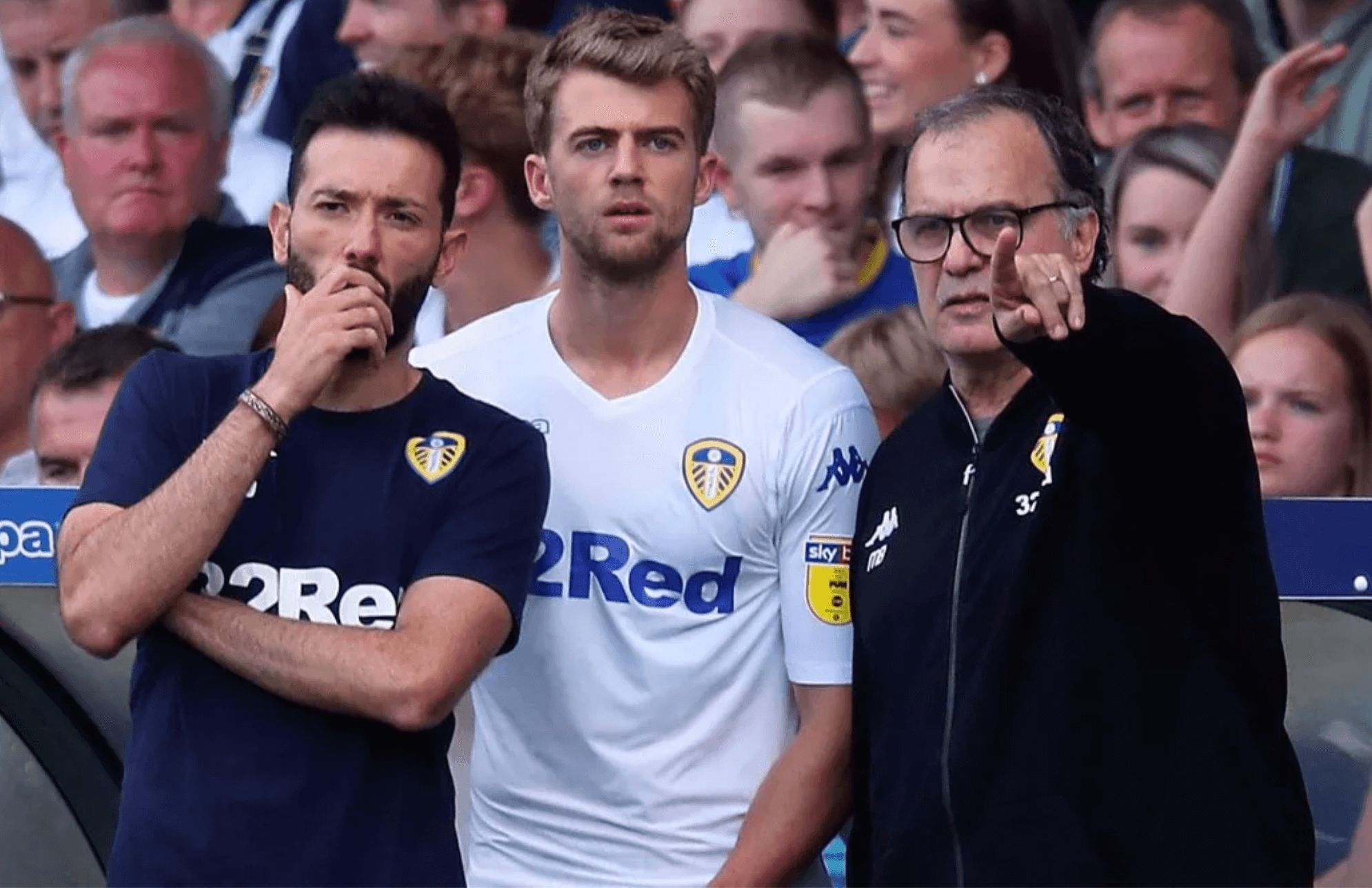  Carlos Corberán y Marcelo Bielsa
