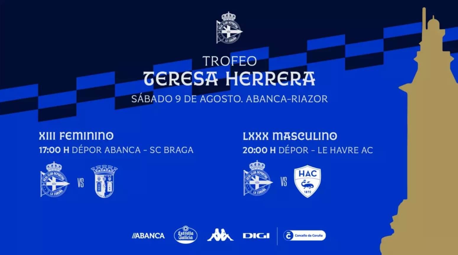 Cartel del Teresa Herrera 2025.