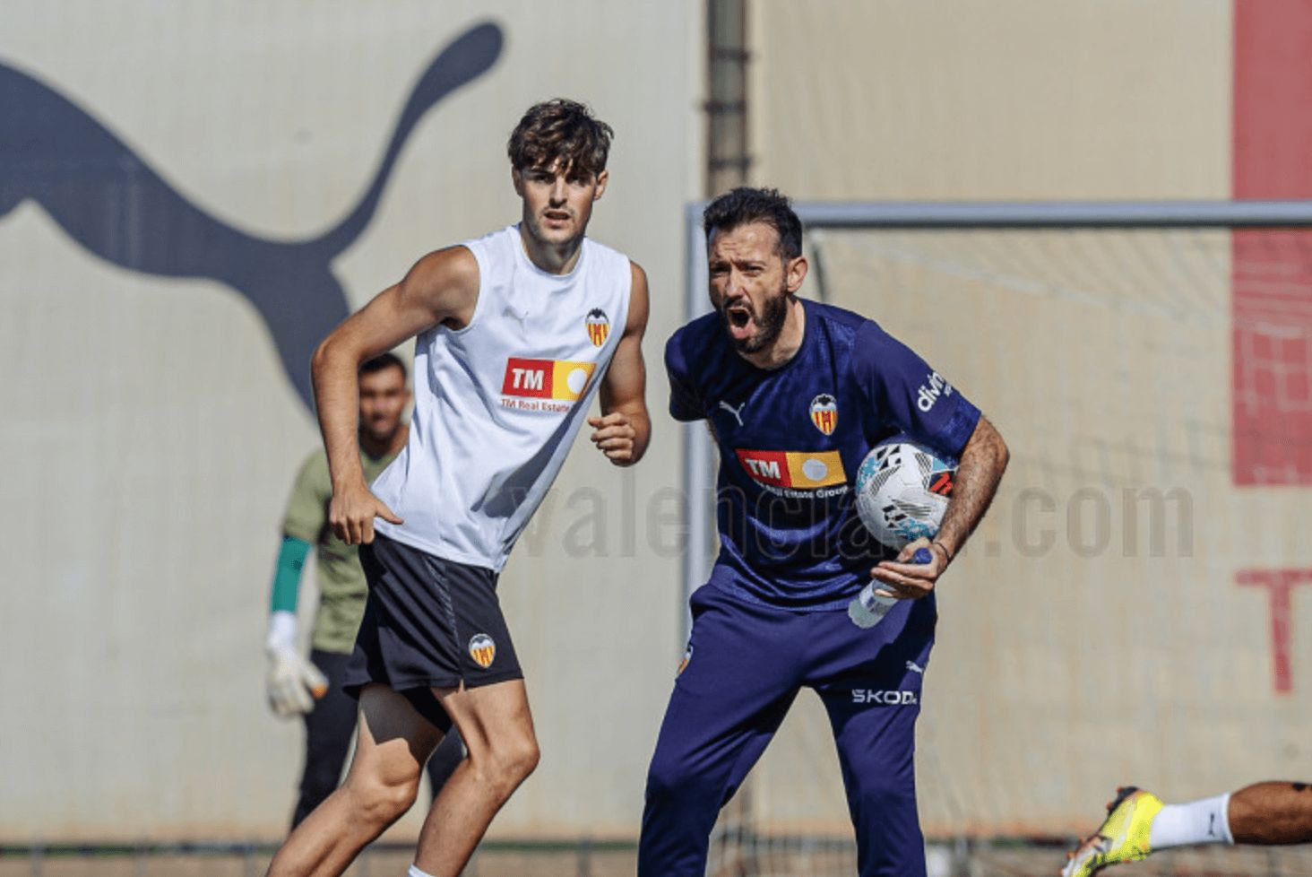  Corberán y Javi Guerra