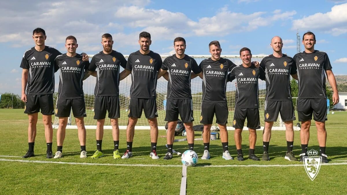 El cuerpo técnico de Gabi Fernández esta pretemporada.