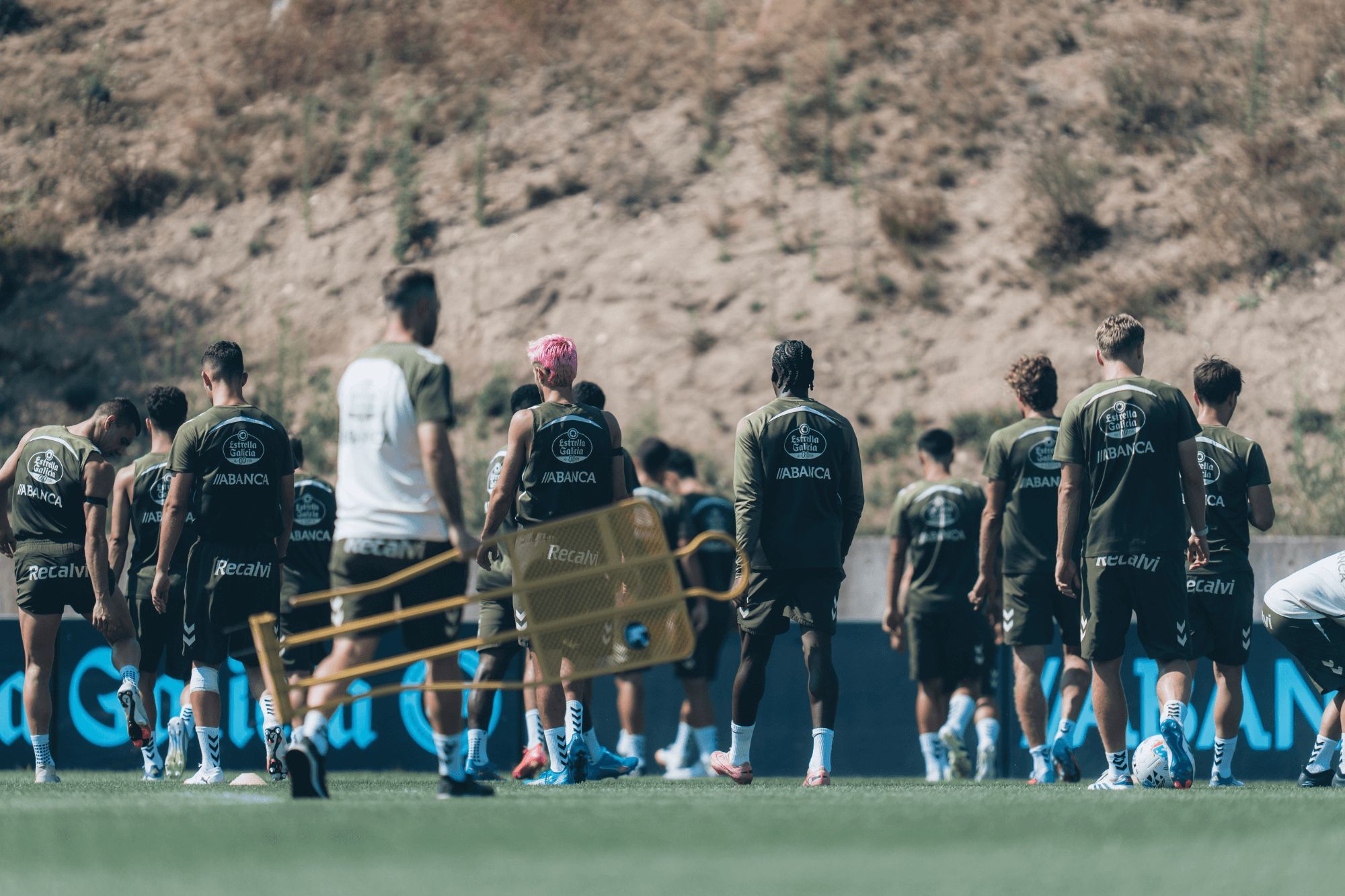 Entrenamiento en Afouteza.