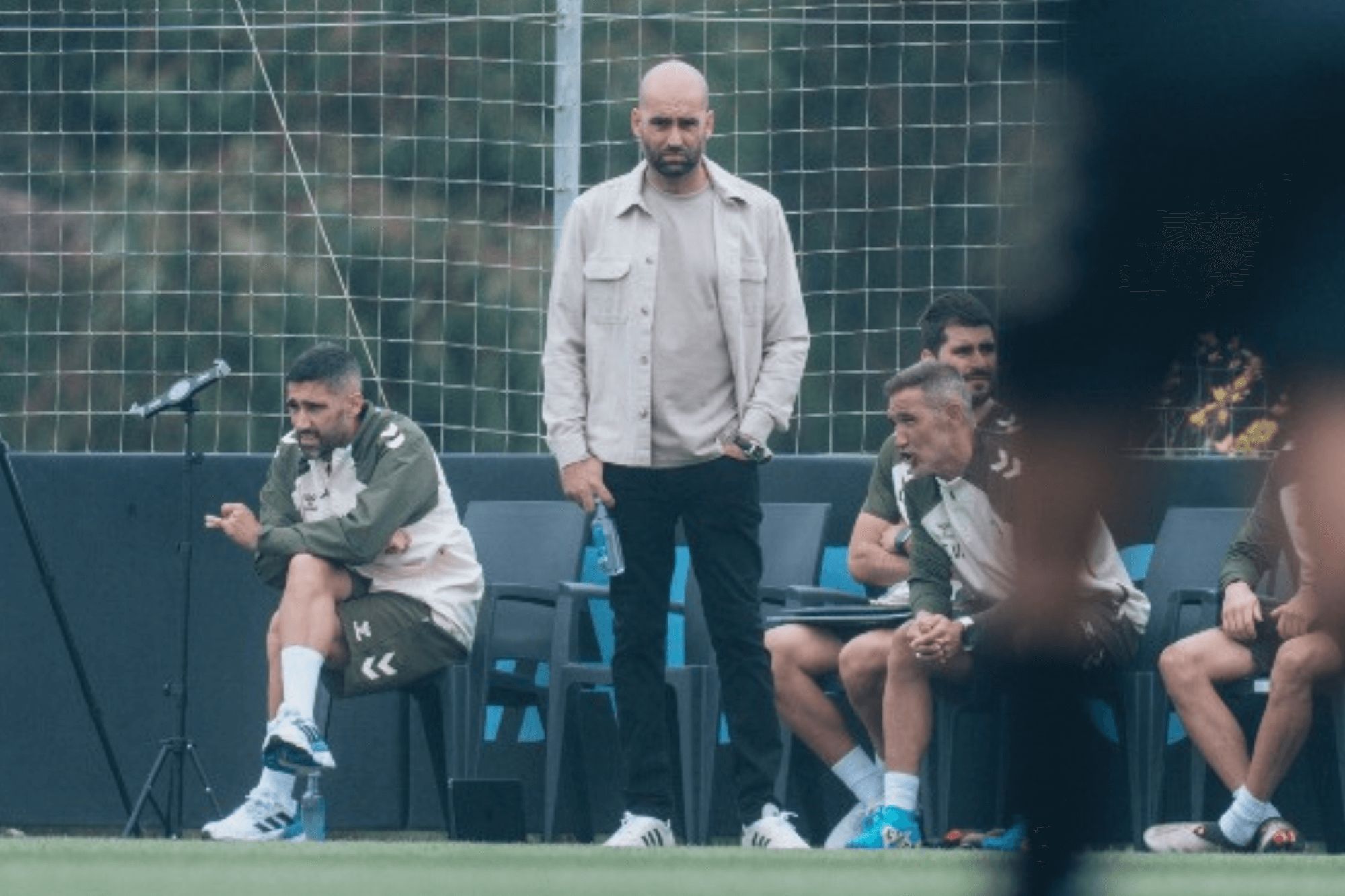 Claudio Giráldez en Afouteza (Foto: Celta).