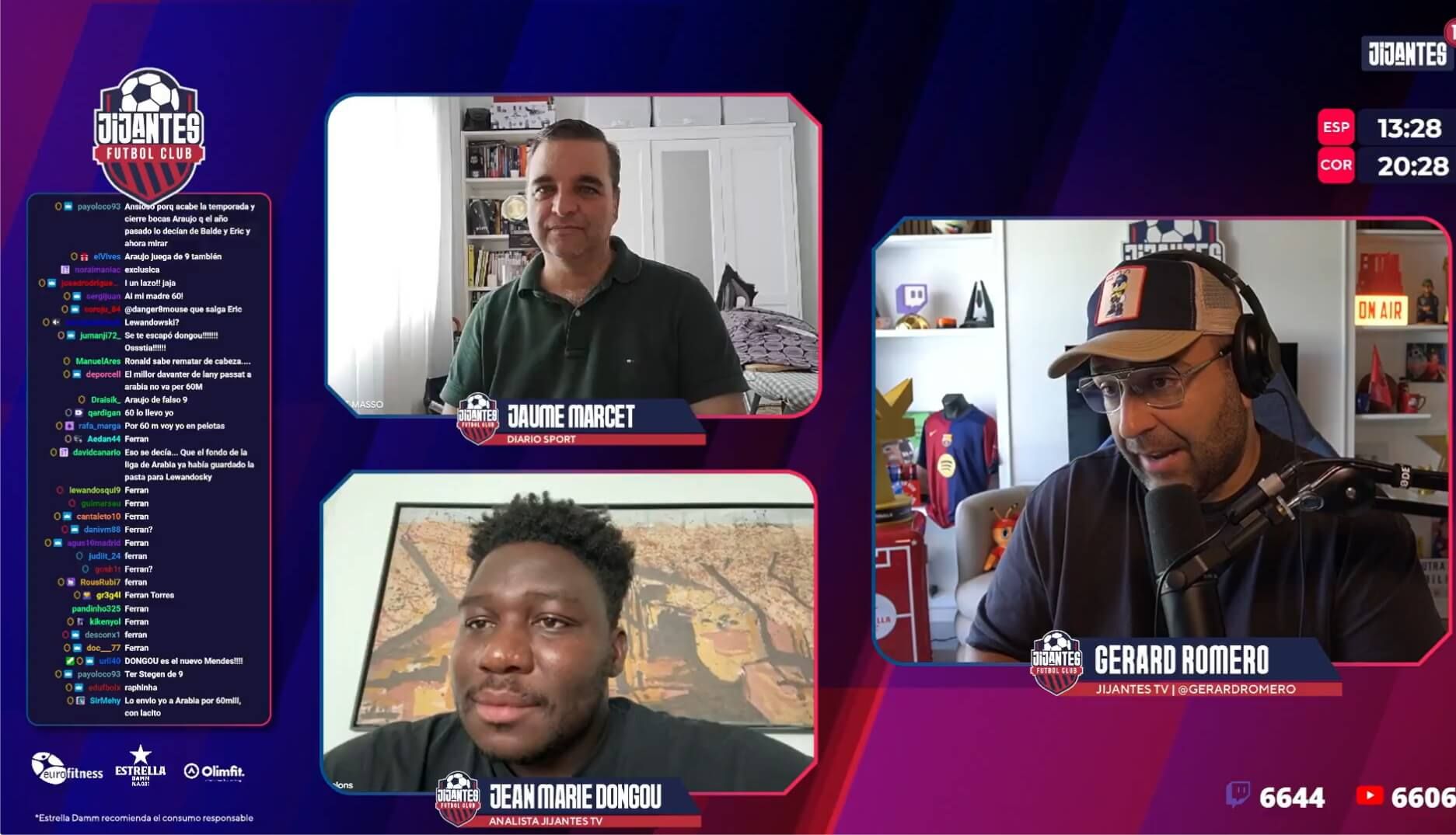 Dongou desvela la oferta de Arabia Saudí por Ferran Torres (captura Jijantes X).