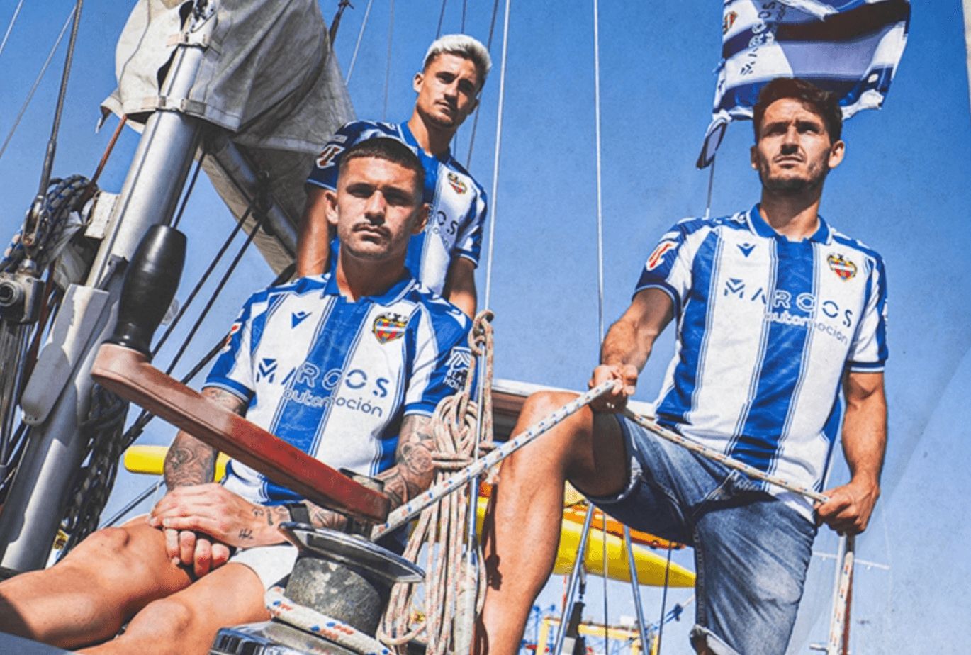  El Levante UD presenta su segunda equipación 2025-26 con guiños al mar