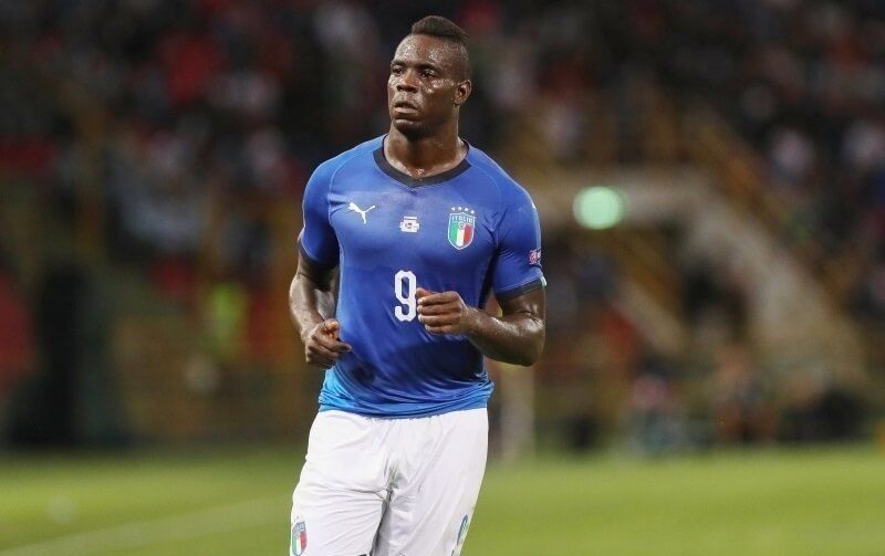 Mario Balotelli, en un partido con la selección italiana (Europa Press)