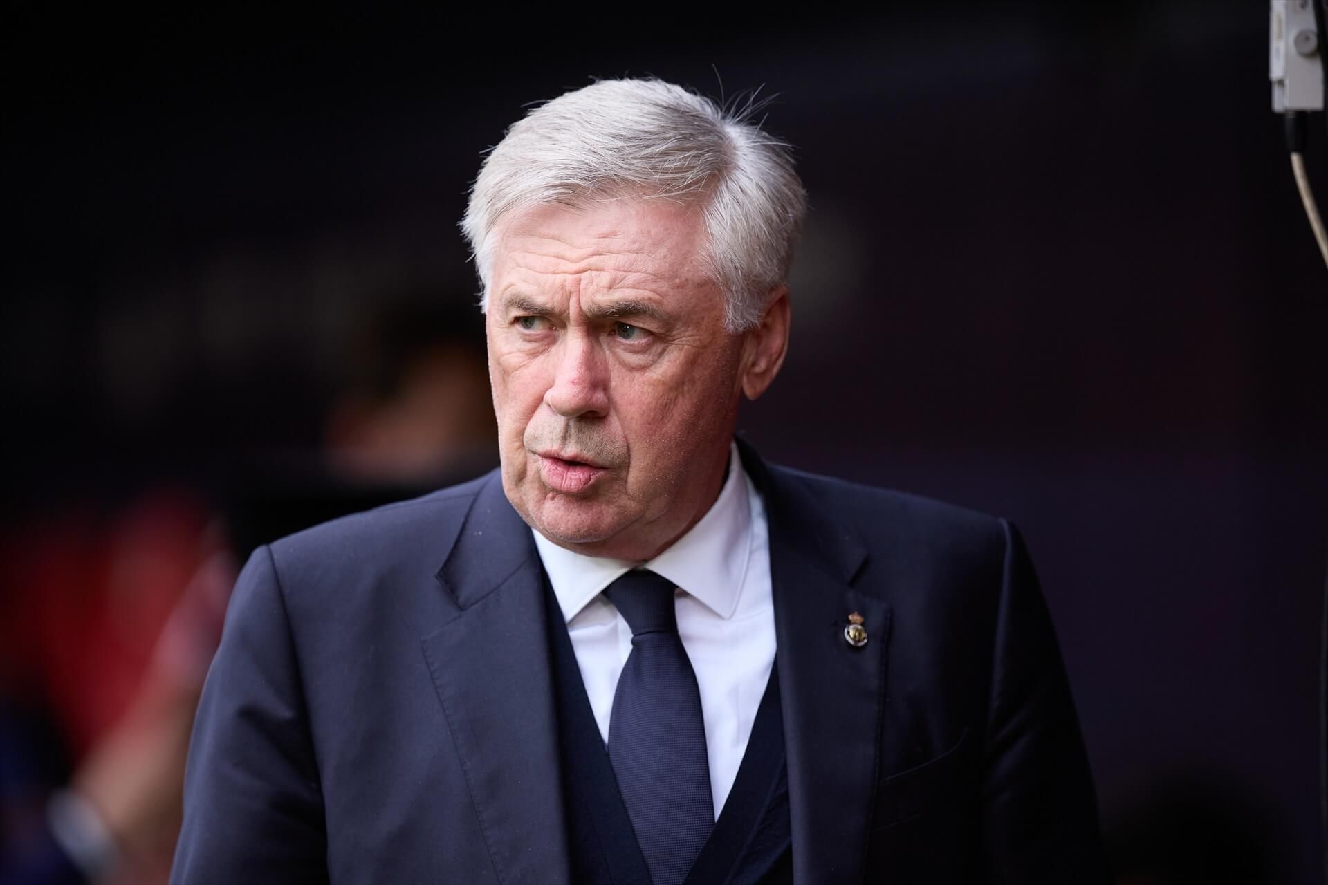Carlo Ancelotti, entrenador del Real Madrid