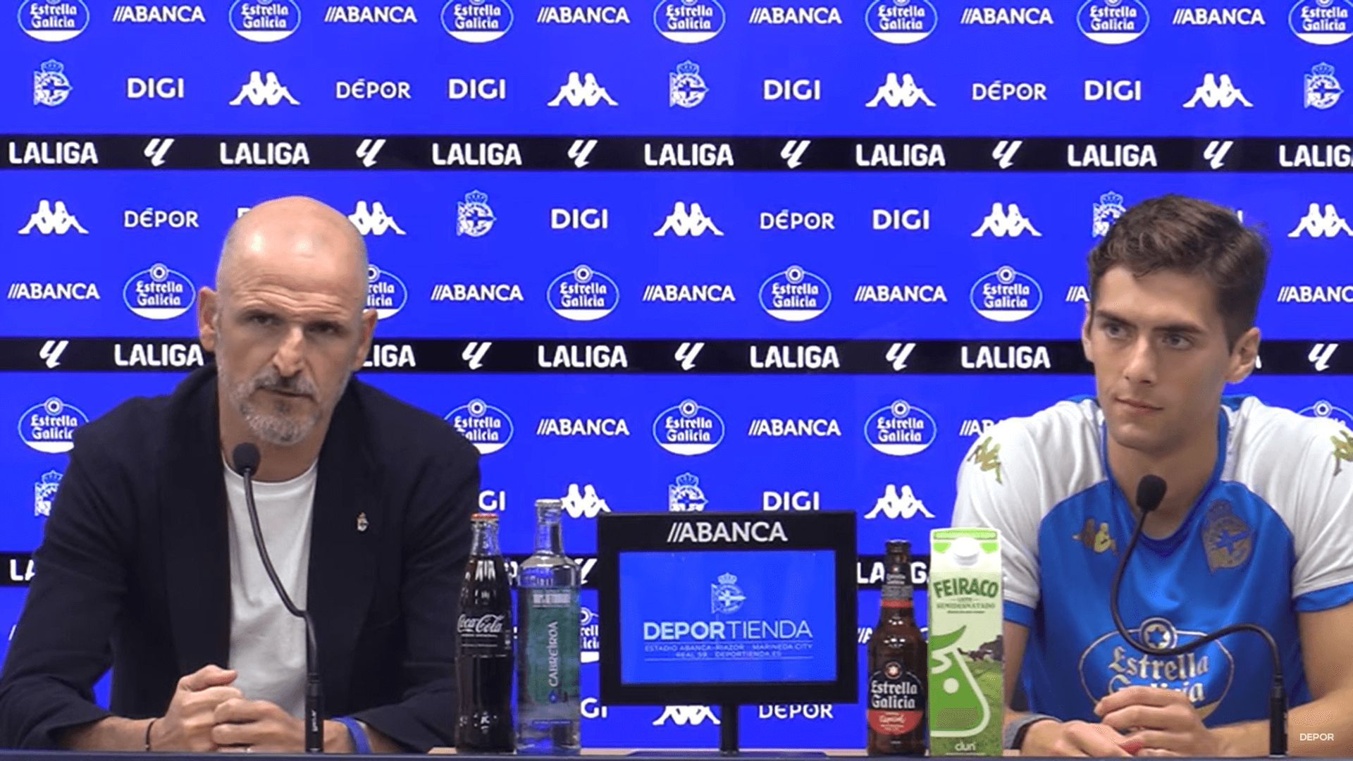 Fernando Soriano y José Gragera, en rueda de prensa.