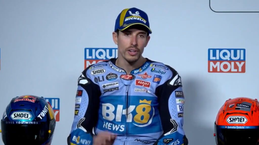  Álex Márquez, en el Gran Premio de Alemania.