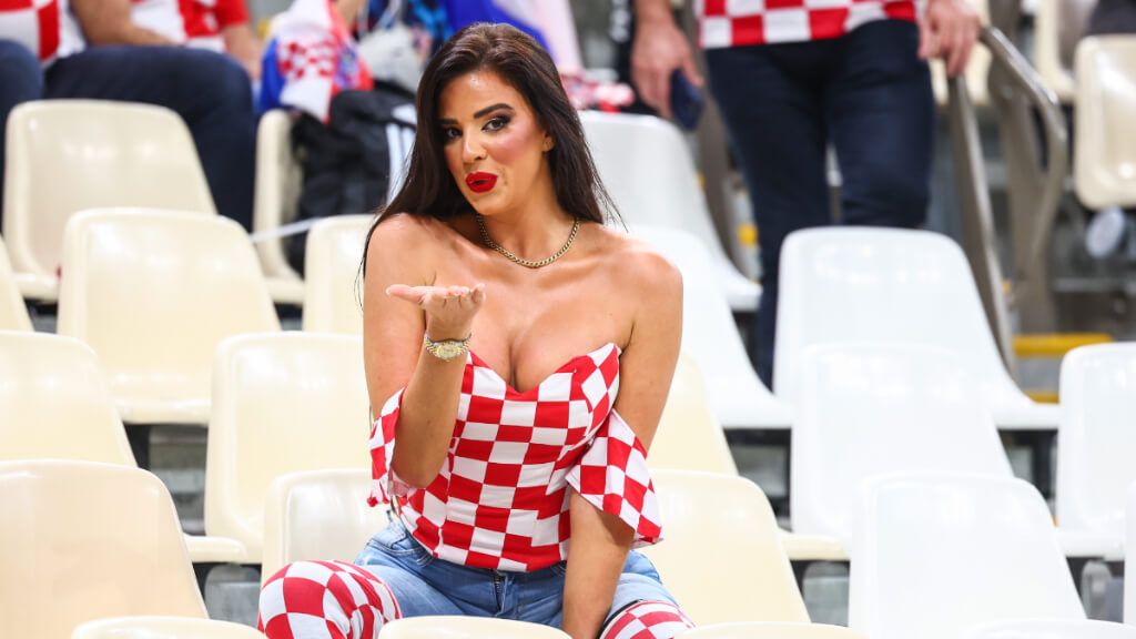  Ivana Knoll durante el Mundial de Qatar (Europa Press)