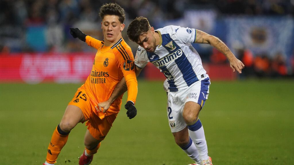  Arda Güler en el partido contra el Leganés (Cordon Press)