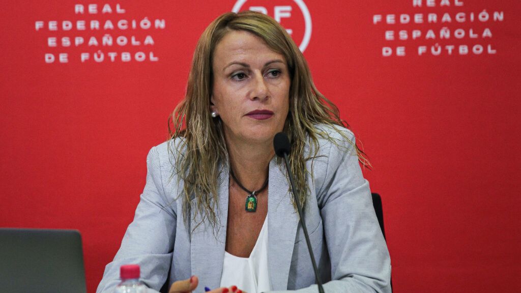  Yolanda Parga en una rueda de prensa (Europa Press)