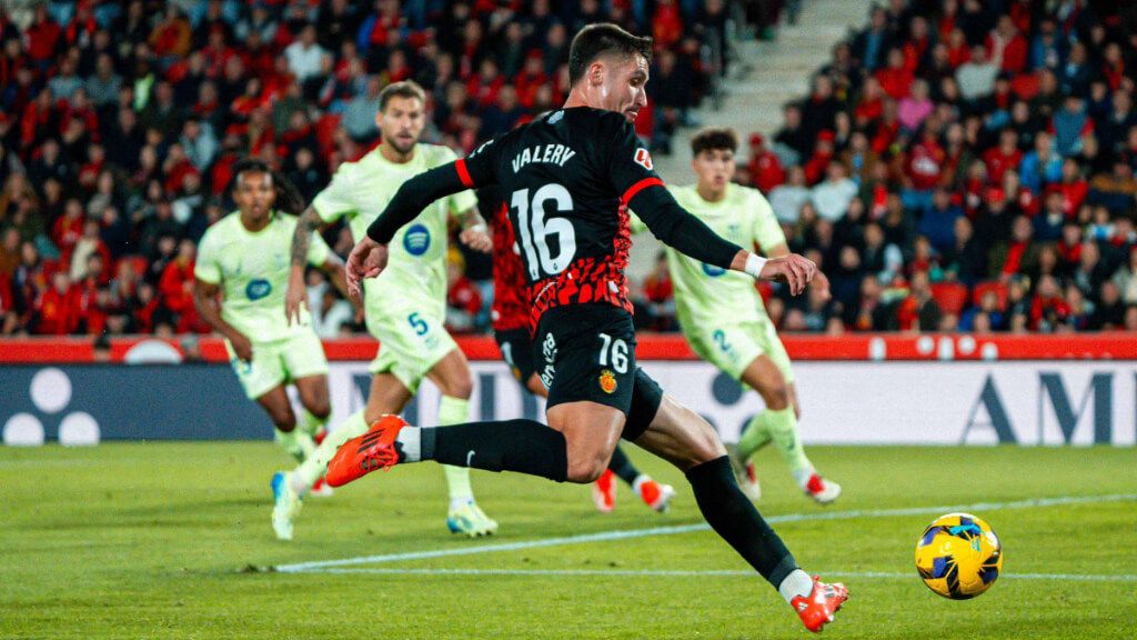  Valery en el Mallorca - Barcelona (Cordon Press)