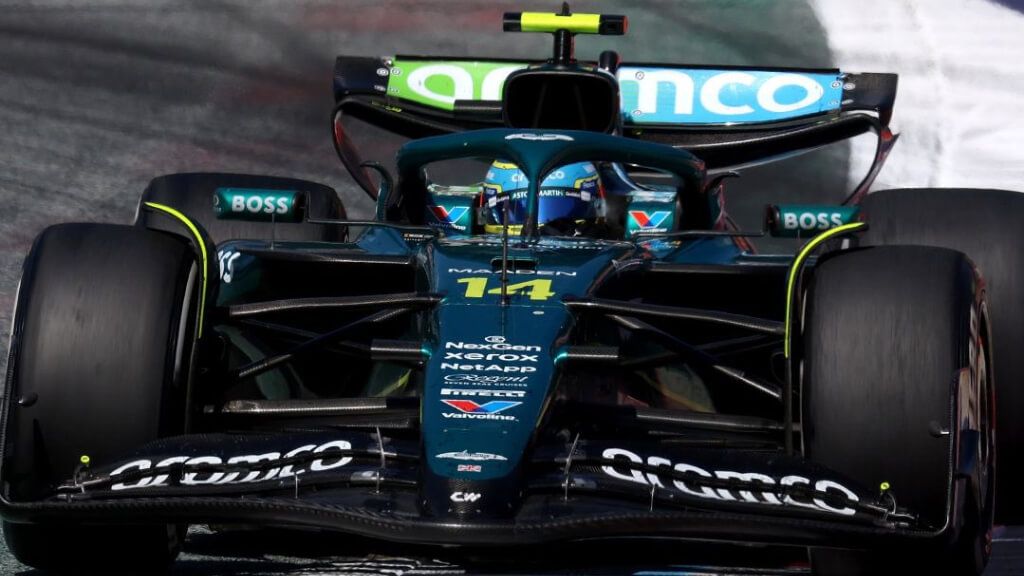  Fernando Alonso, en el Gran Premio de Austria.