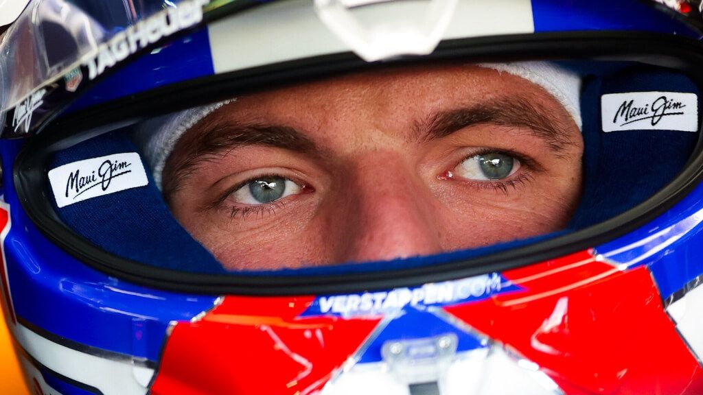 Max Verstappen, durante los primeros libres del Gran Premio de Silverstone.