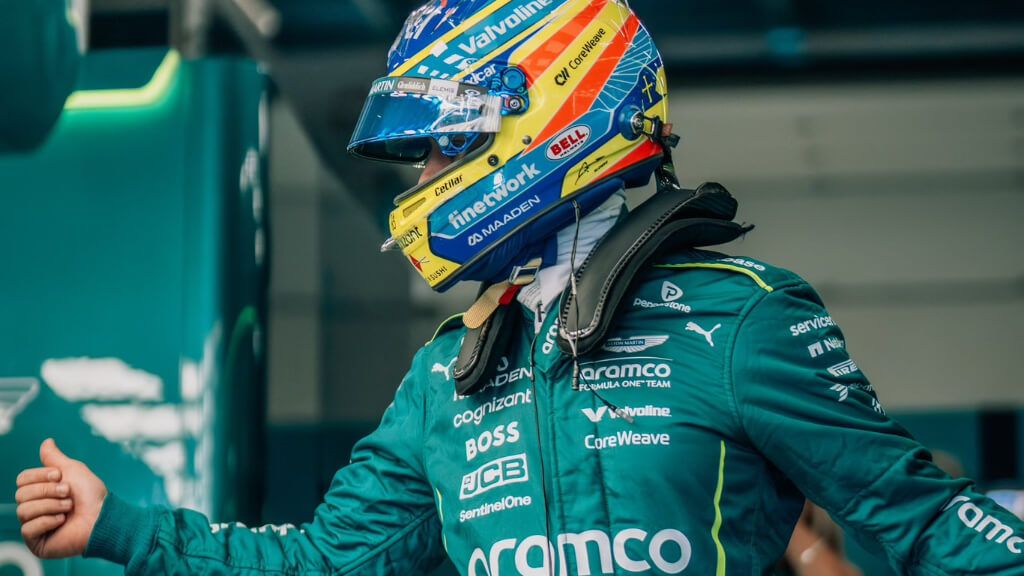  Fernando Alonso, en Silverstone.