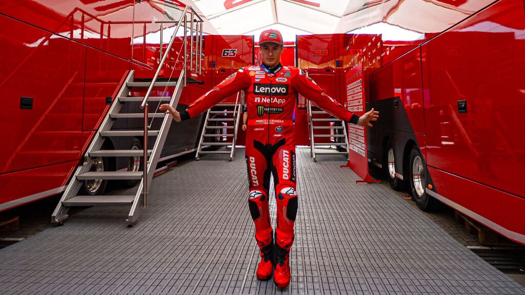 Marc Márquez, durante el GP de Assen.