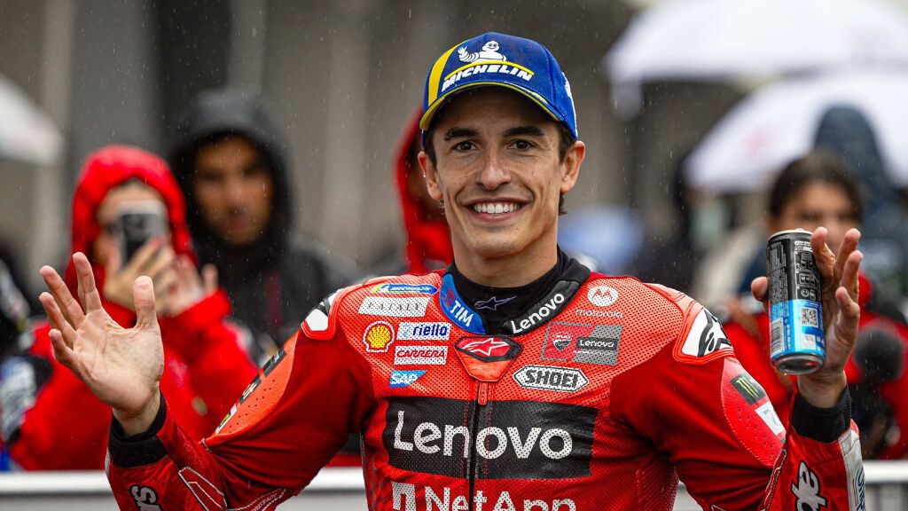  Marc Márquez, en el Gran Premio de Alemania.