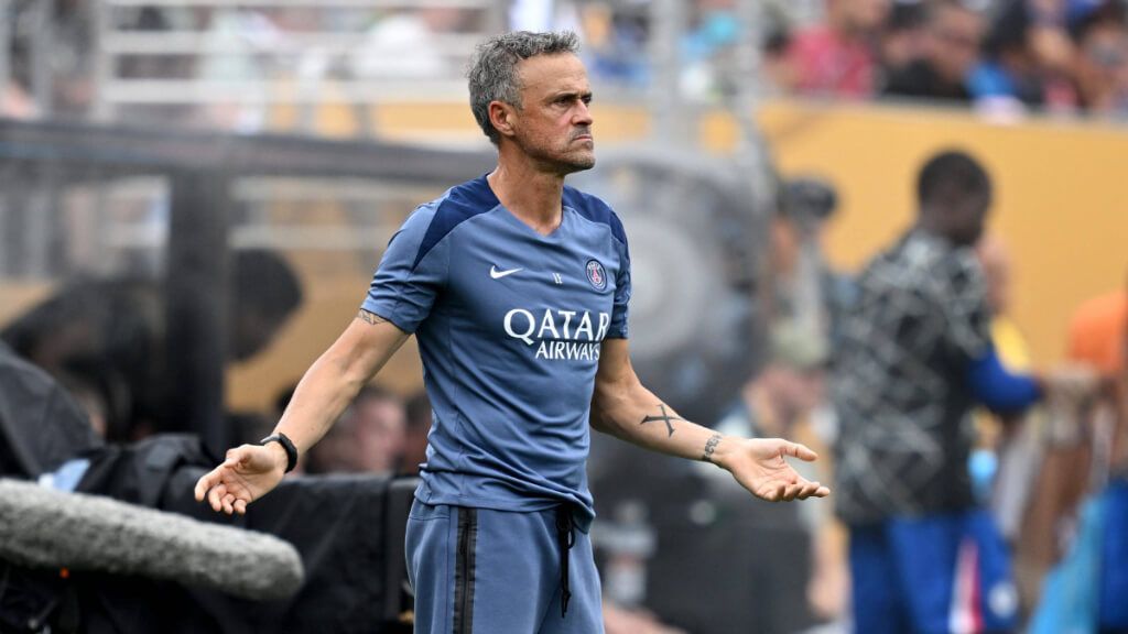 Luis Enrique en la final del Mundial de Clubes (Cordon Press)