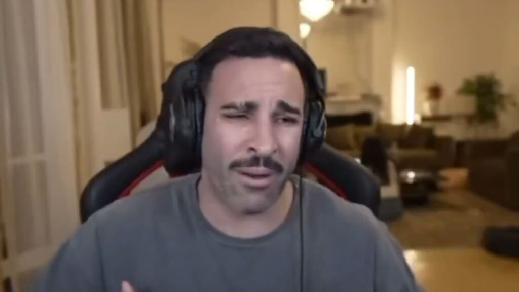  Adil Rami, en su canal de Twitch