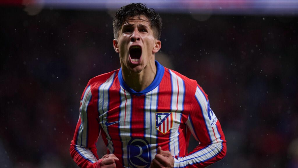  Giuliano Simeone celebrando un gol (Cordon Press)